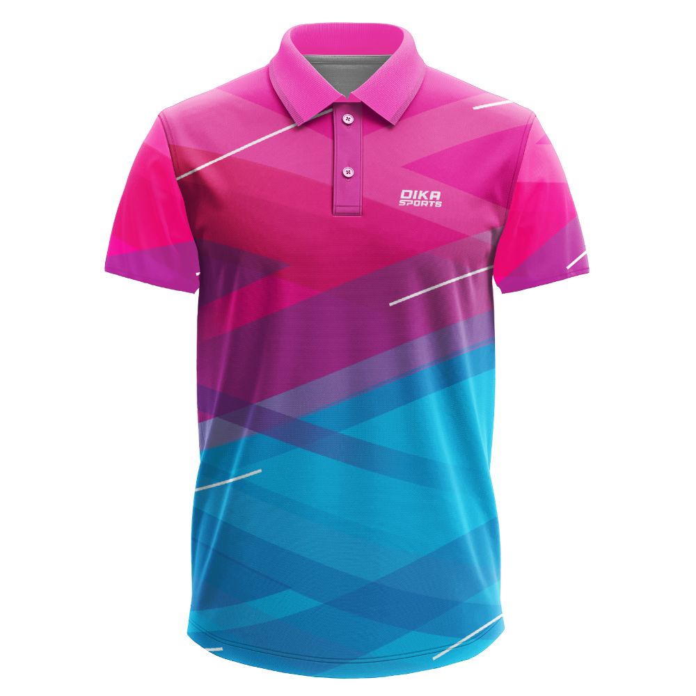 Cricket t-shirt with collar – DIKA SPORTS - Main Image