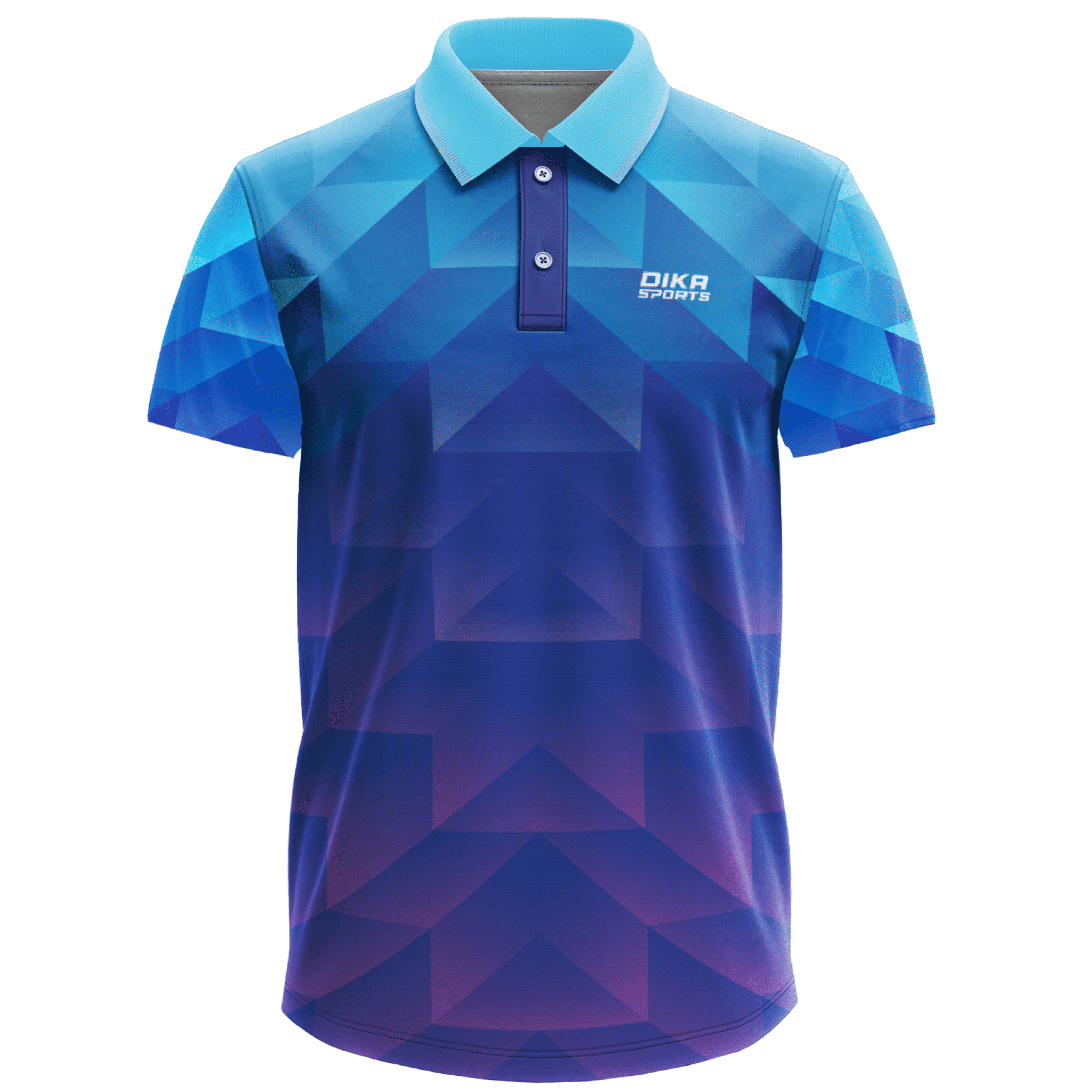 Sky Blue Colour Cricket Jersey Light Colour Jersey With Collar