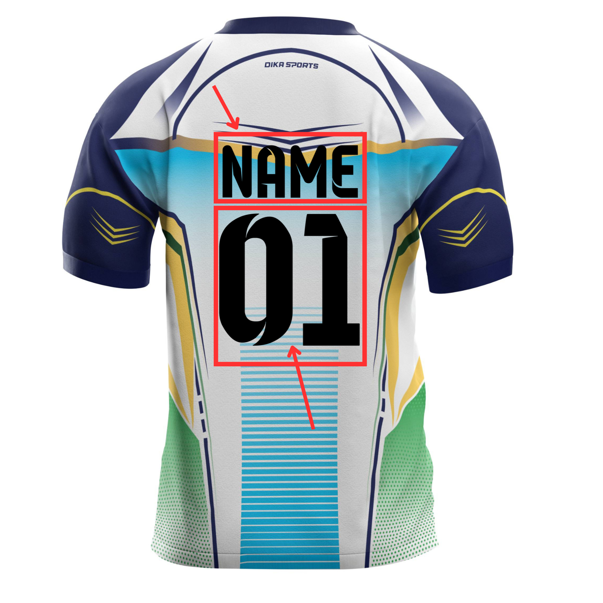 Digital Custom sports jersey