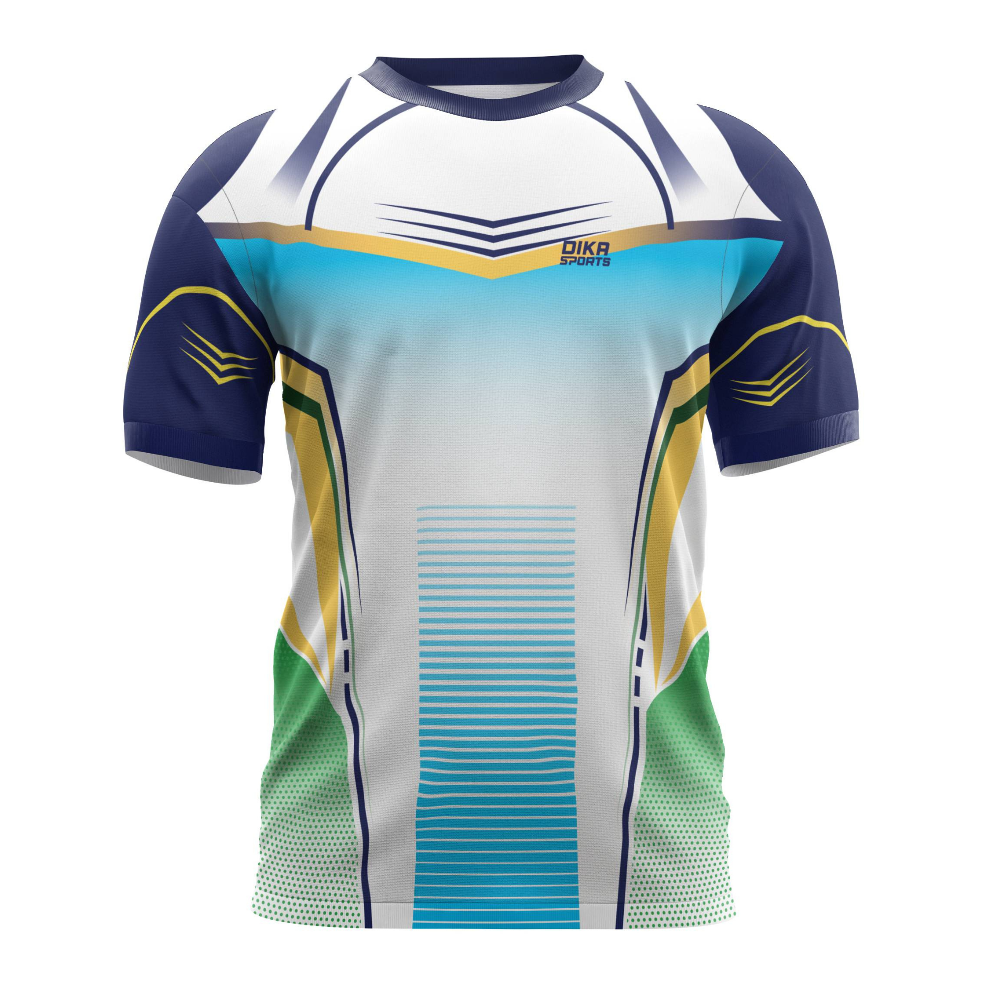 Team cricket jersey with essential options