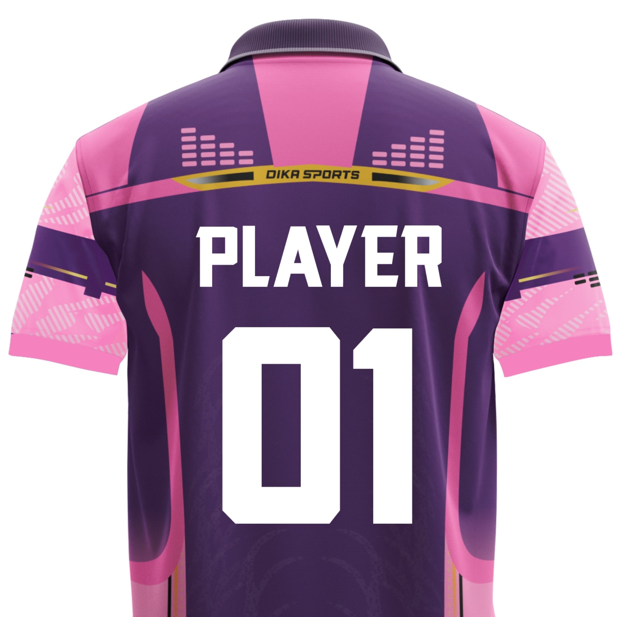 Dika Sports Custom Jersey  Personalized Cricket Jersey for Men, Kids & Teams