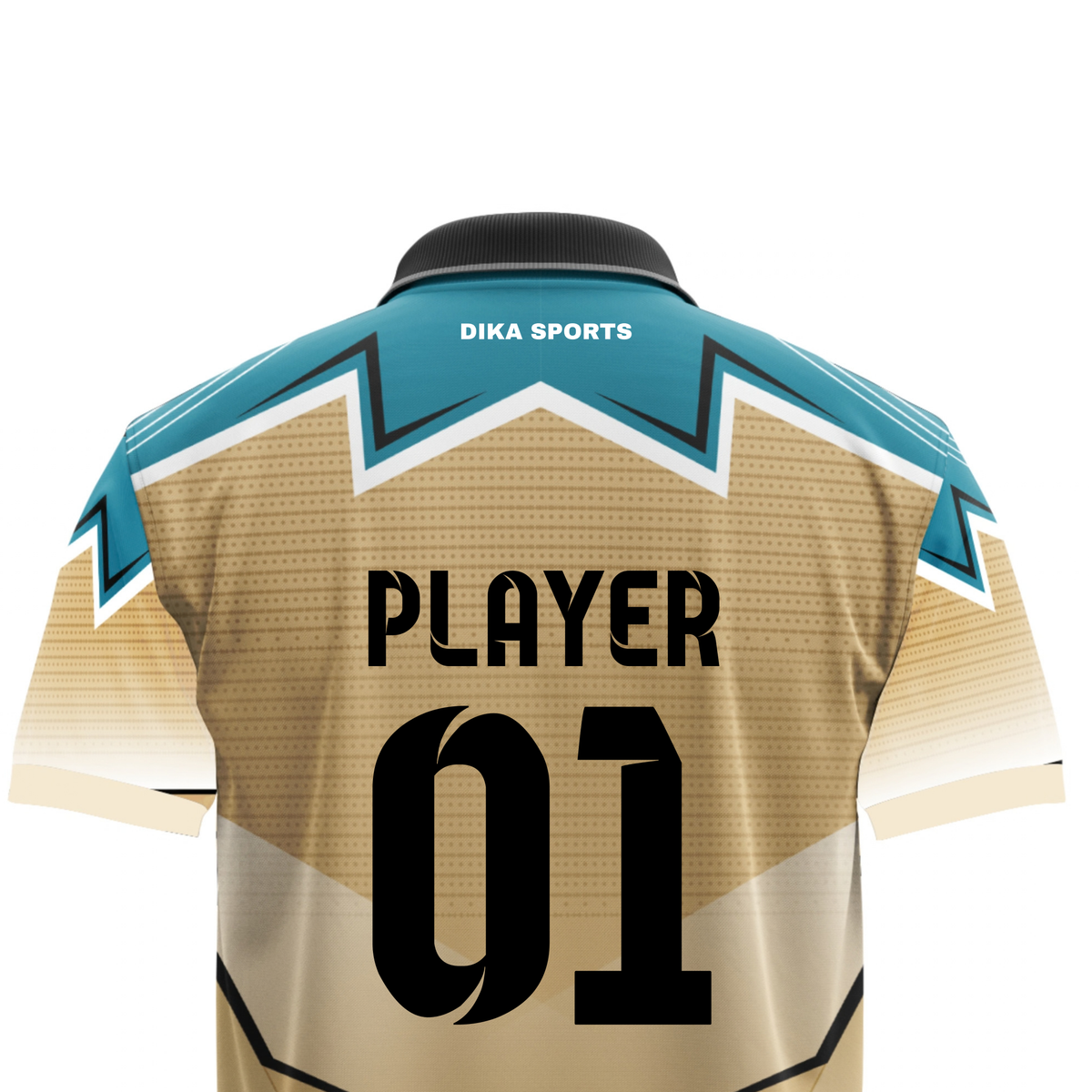 Dika Sports Custom Team Jersey | Personalized Cricket Jersey with Name Number Logo | Breathable Sports Jersey for Men & Kids