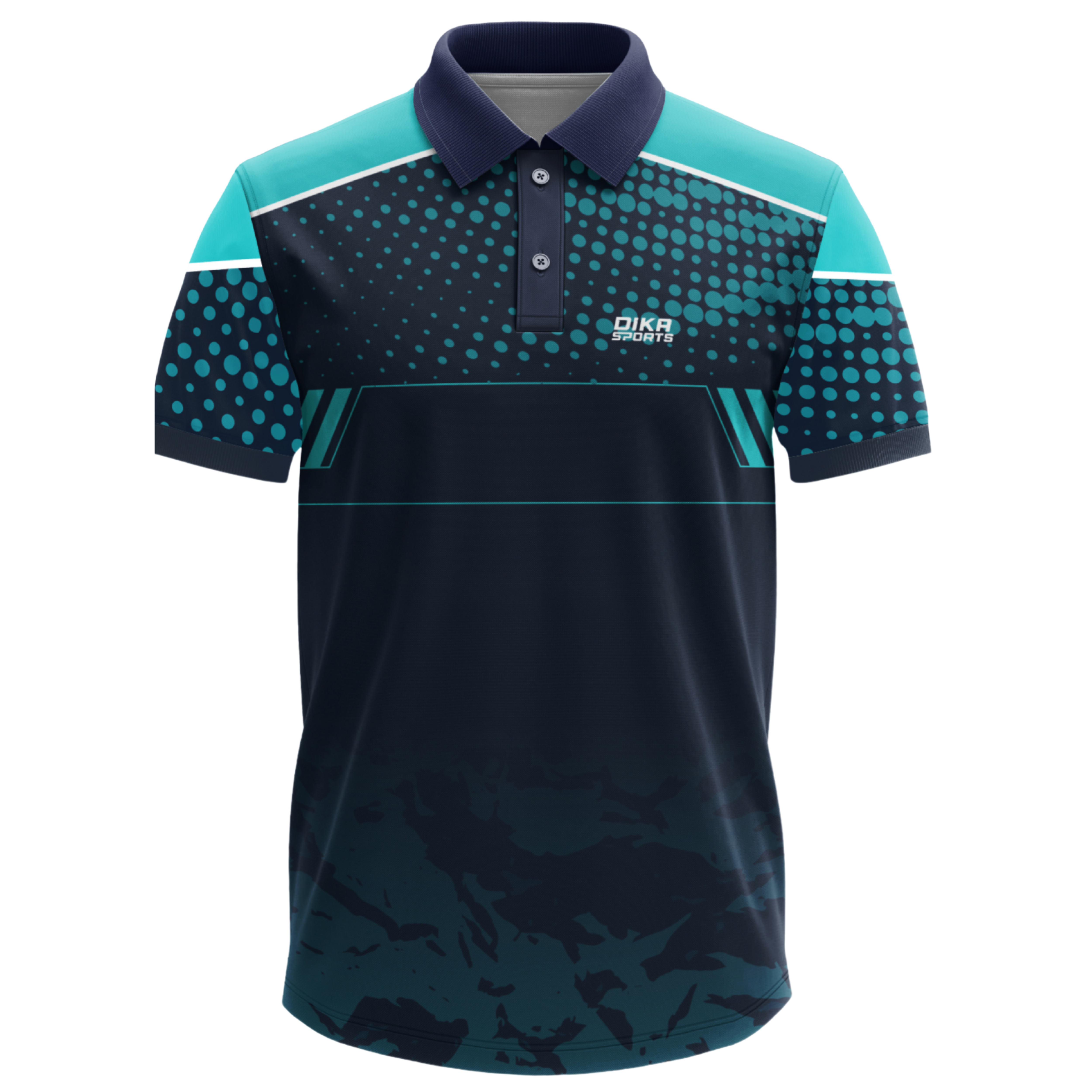 Dika Sports Custom jersey for men Cricket t-shirt set solid polo t shirts for mensports sportswear bottom - Pack of 2