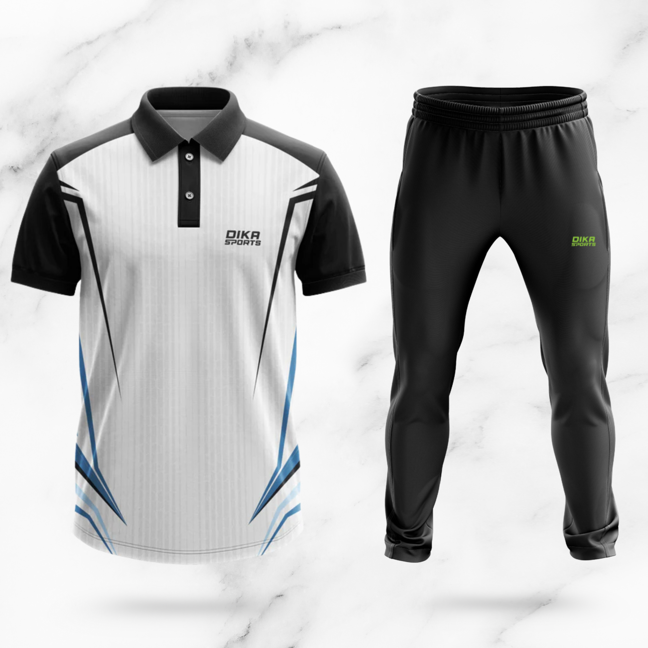 Combo Cricket jersey+track - Personalized sportswear - pack of 2