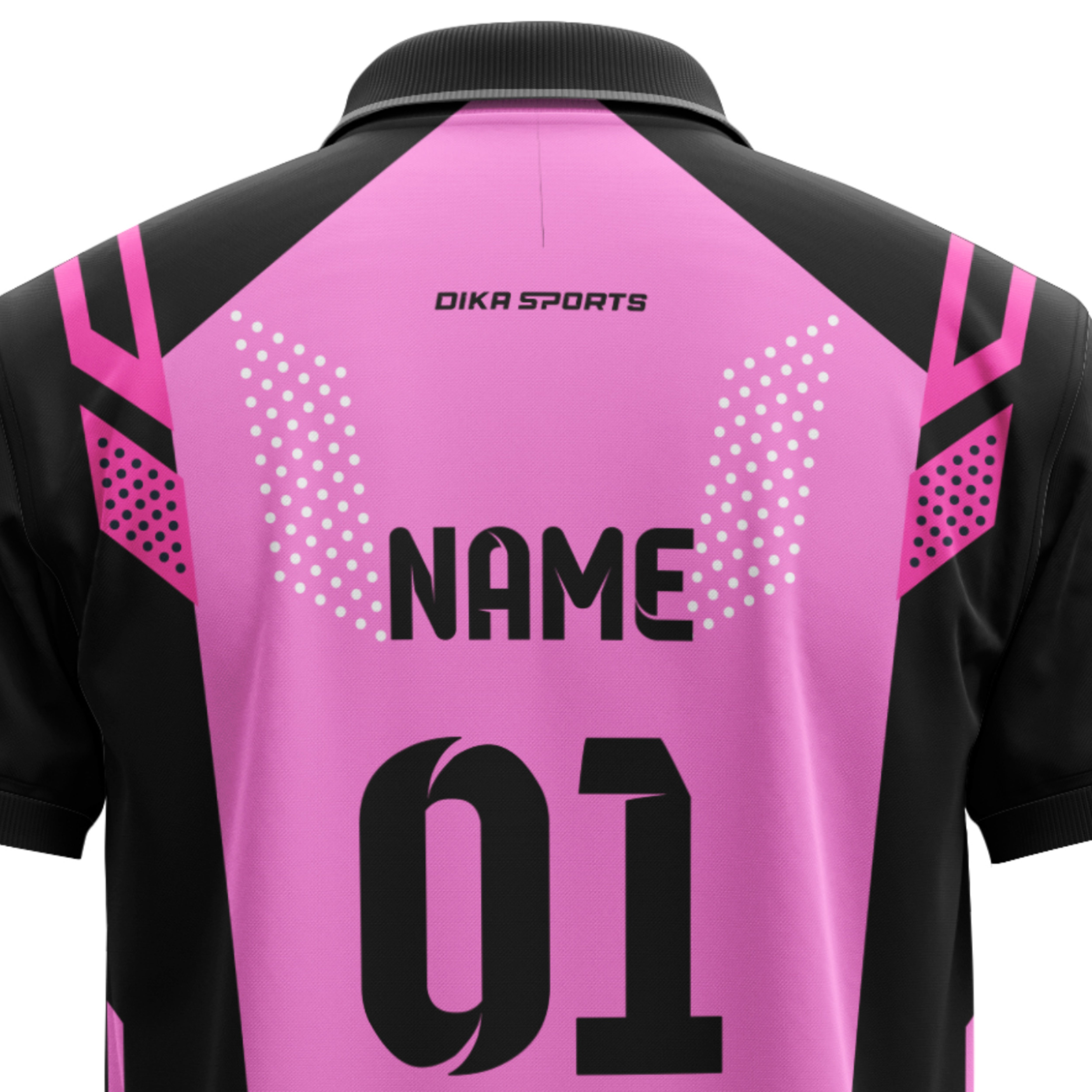 Custom name and logo jersey Cricket t-shirt with collar jersey tshirt for men