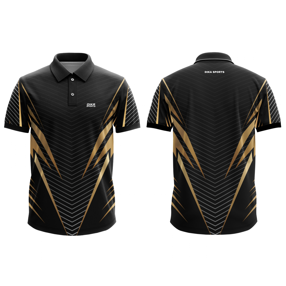 Dika Sports Cricket Jersey for Men | Breathable Team Cricket Jersey | Cricket T-Shirt for Adults | Quick Dry Sports T-Shirt | No Name Jersey