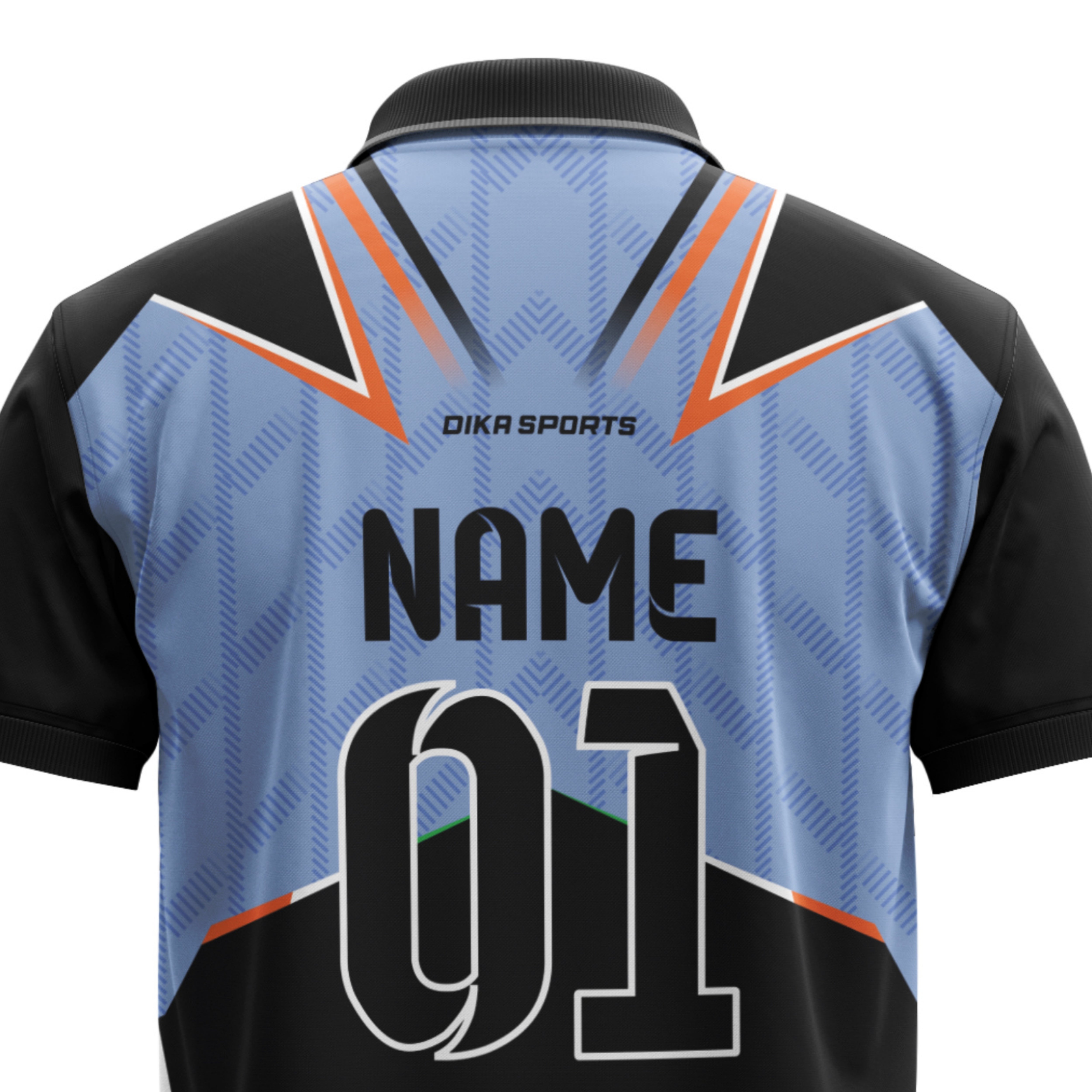 Name and number jersey