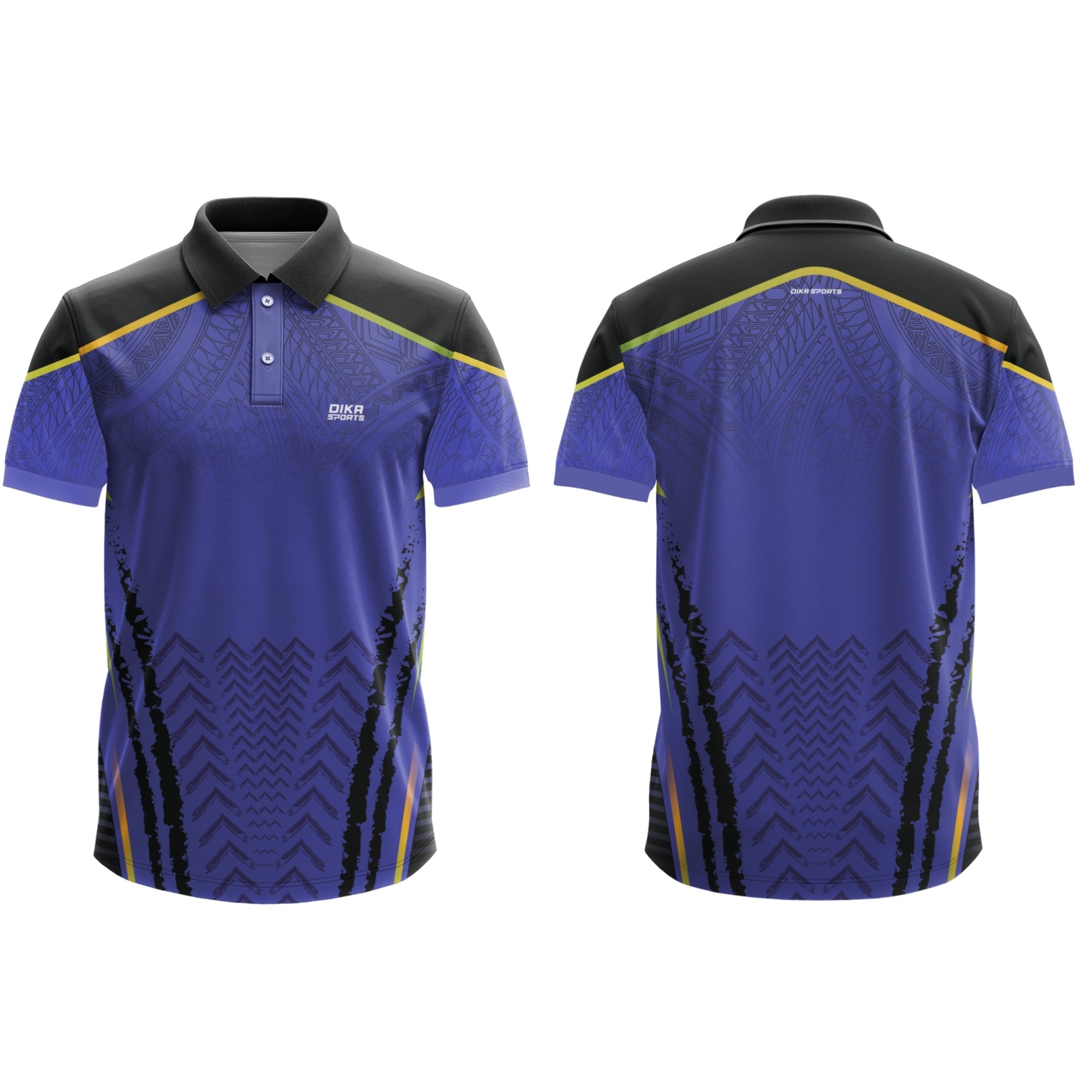 Dika Sports Cricket Jersey with Name Style Look for Cricket Fans