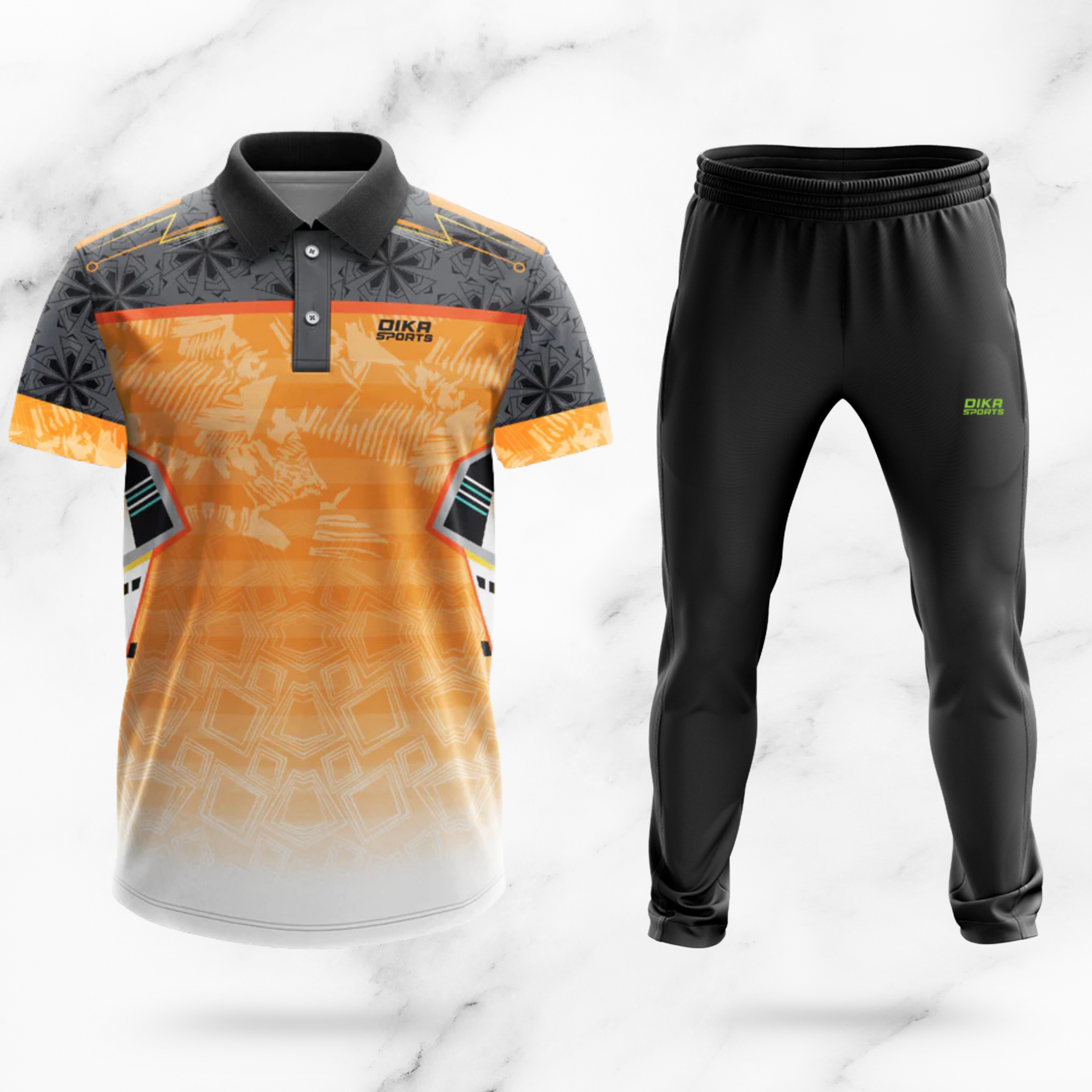 Combo Cricket jersey+track - Cricket t-shirt for fans - pack of 2