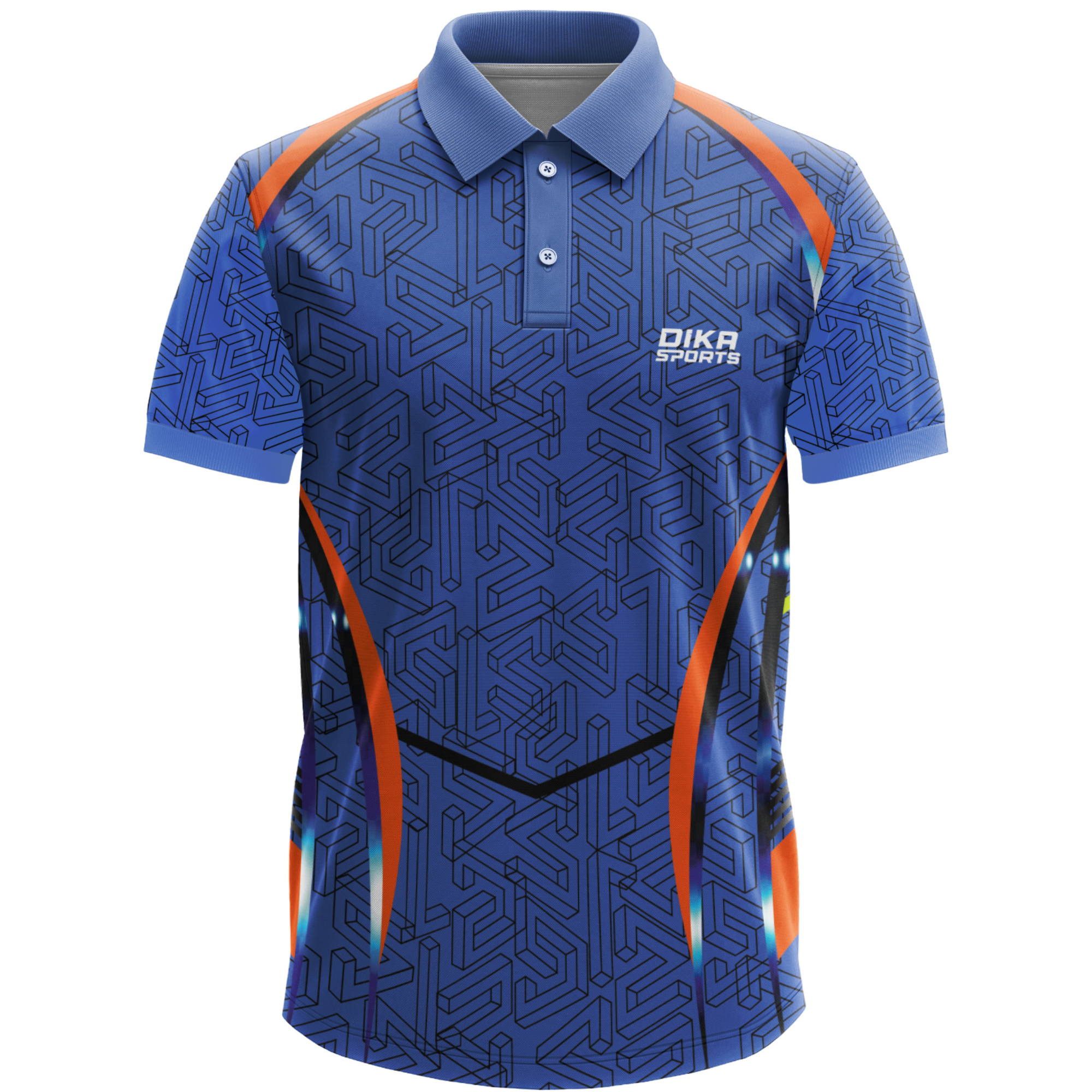 Dika Sports Cricket Sports Jersey for Men | Quick Dry Training T Shirt | Outdoor Performance Wear | 2 Year to 5XL Sizes Available