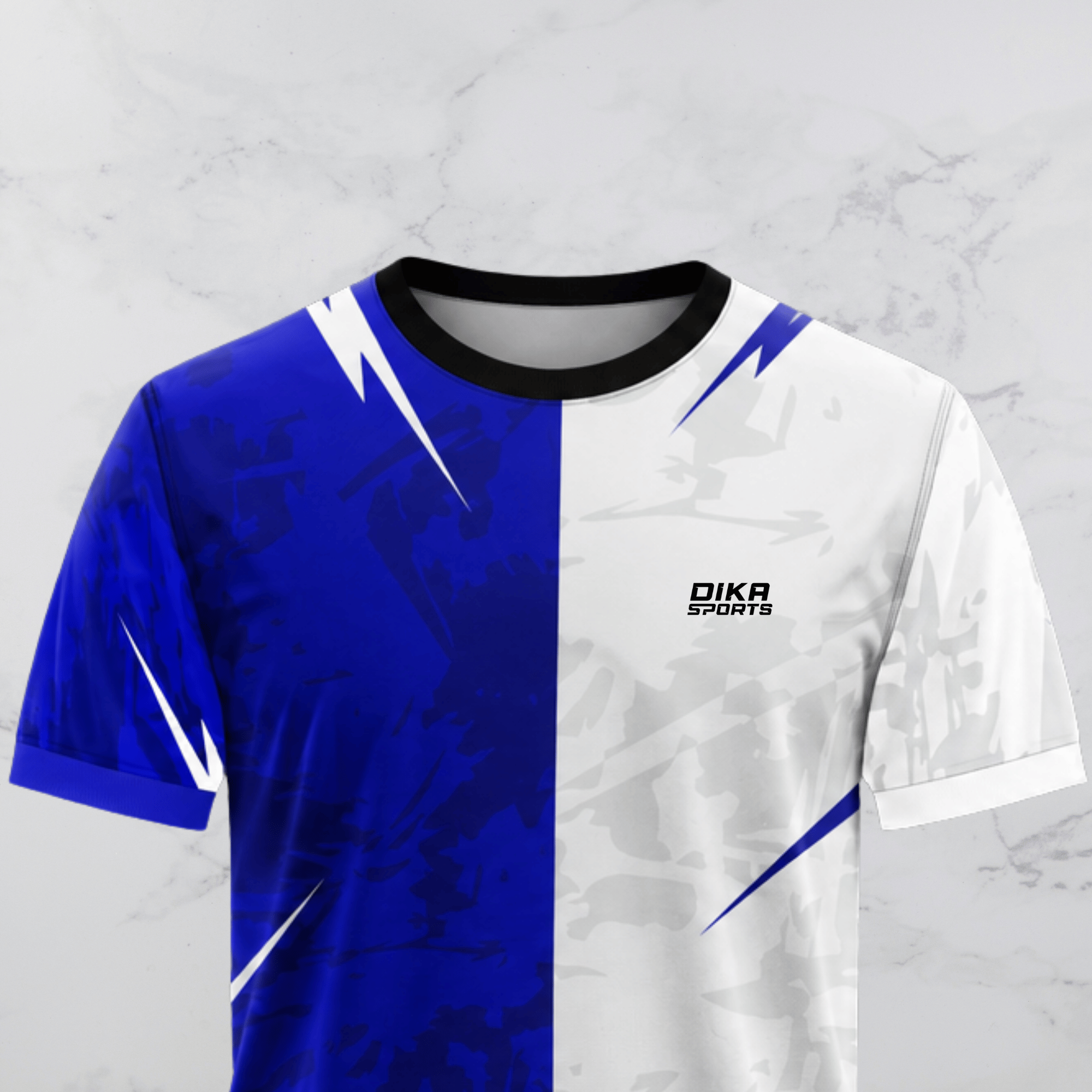 Dika Sports Custom Cricket Jersey Round Neck | Breathable Cricket Jersey with Name, Logo and Number