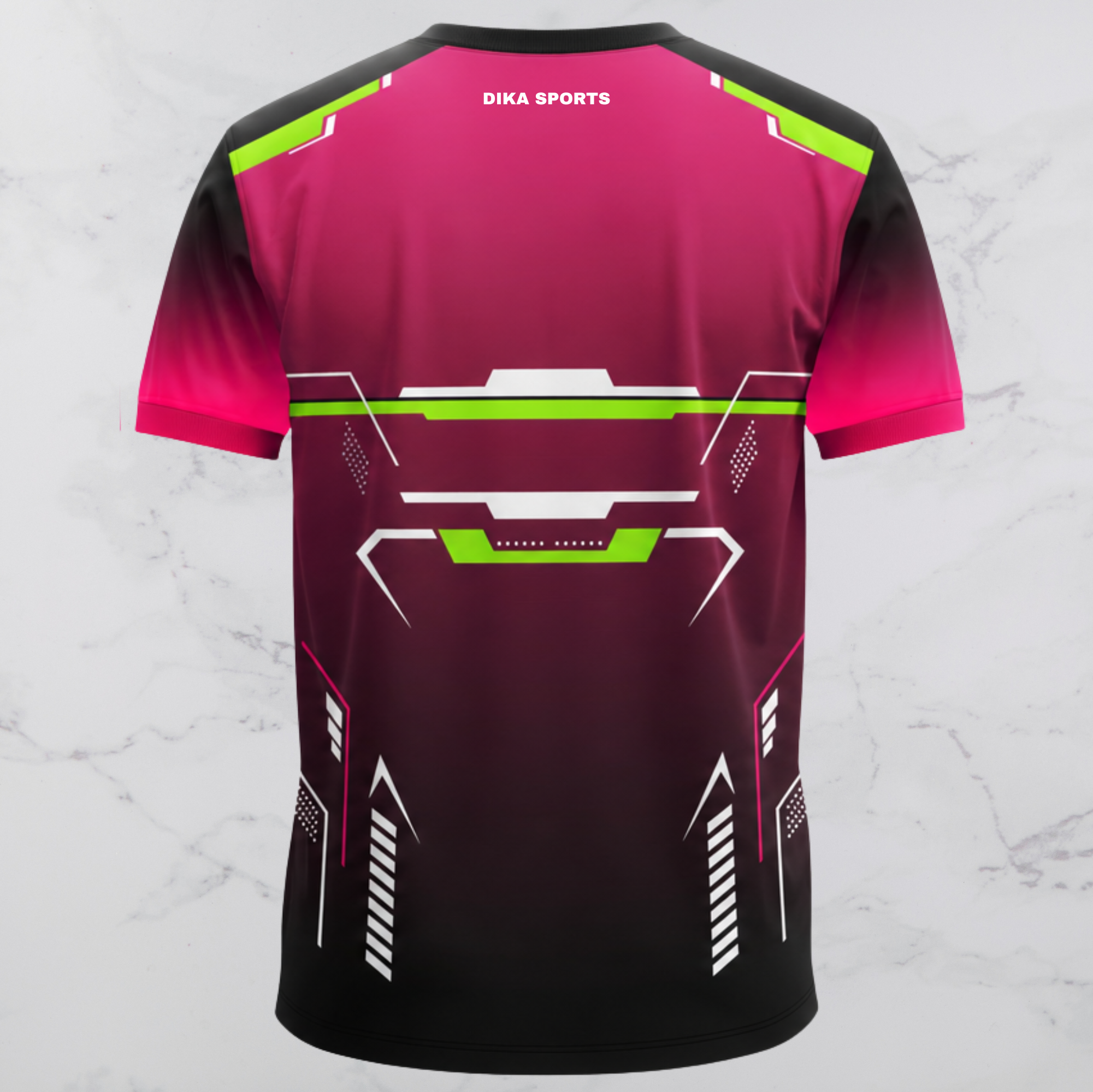DIKA SPORTS Men's Sports T Shirt | Round Neck Cricket Jersey | Cricket Dress for Men | Sport Jersey for Men | Athletic Performance T-Shirt