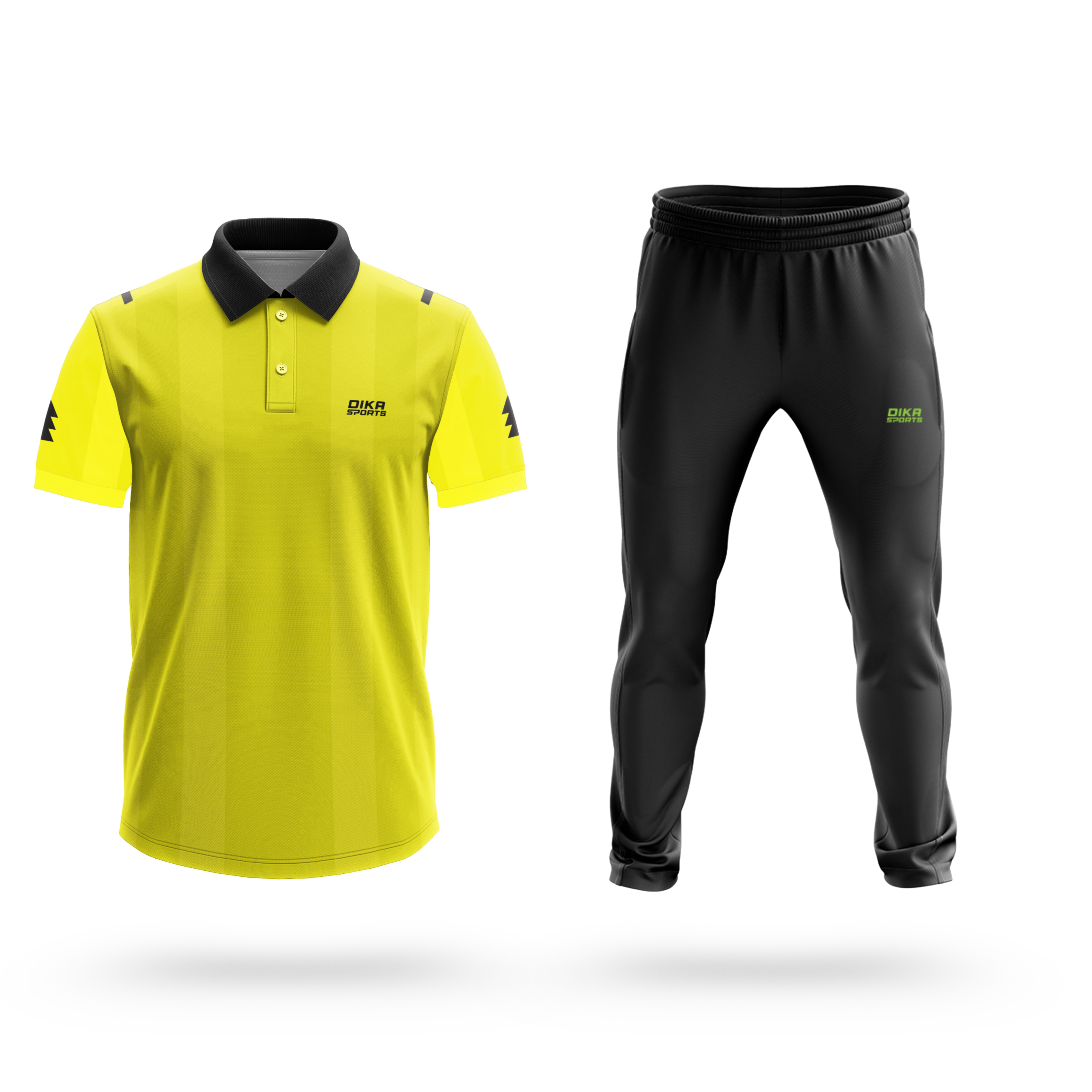 Dika Sports Customized jersey online Cricket t-shirt short sleeve cricket jersey custom t shirt quick dry pant - Pack of 2