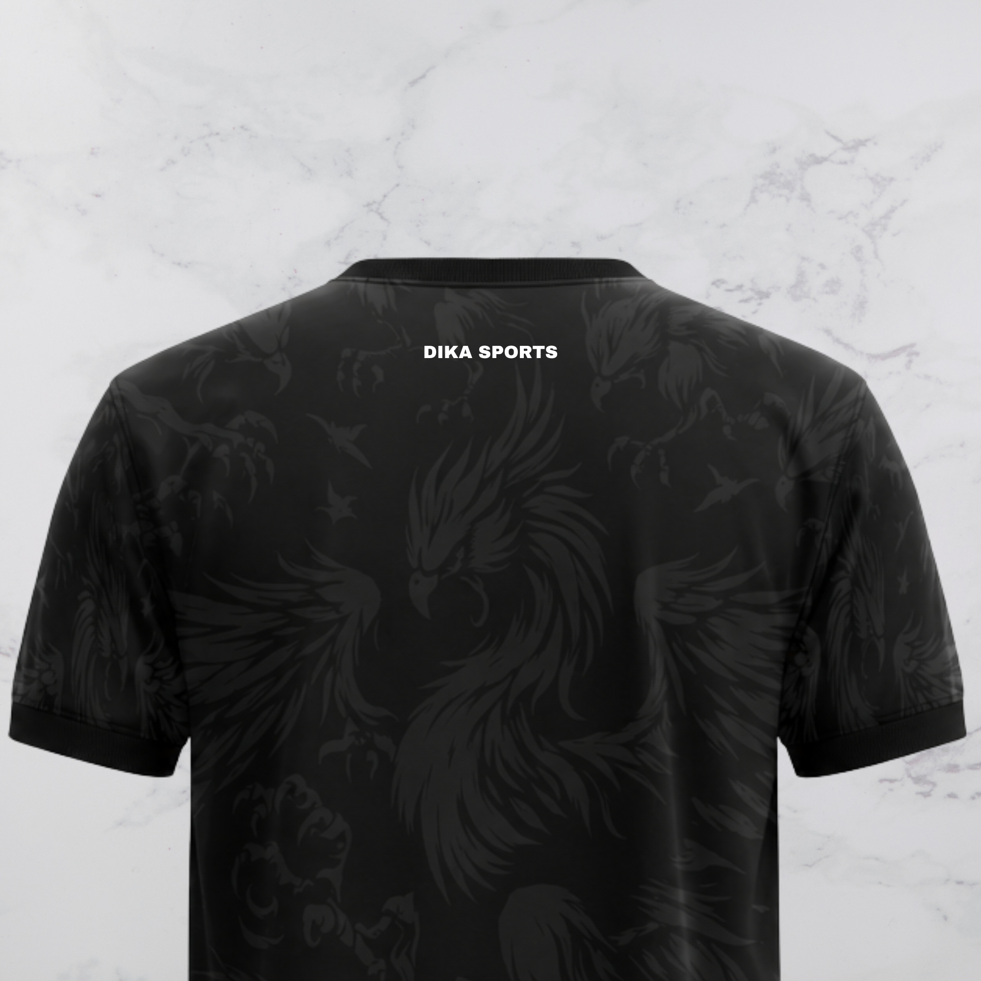 Dika Sports Men's Round Neck Cricket T-Shirt | Breathable & Stylish Cricket T-Shirt for Adults
