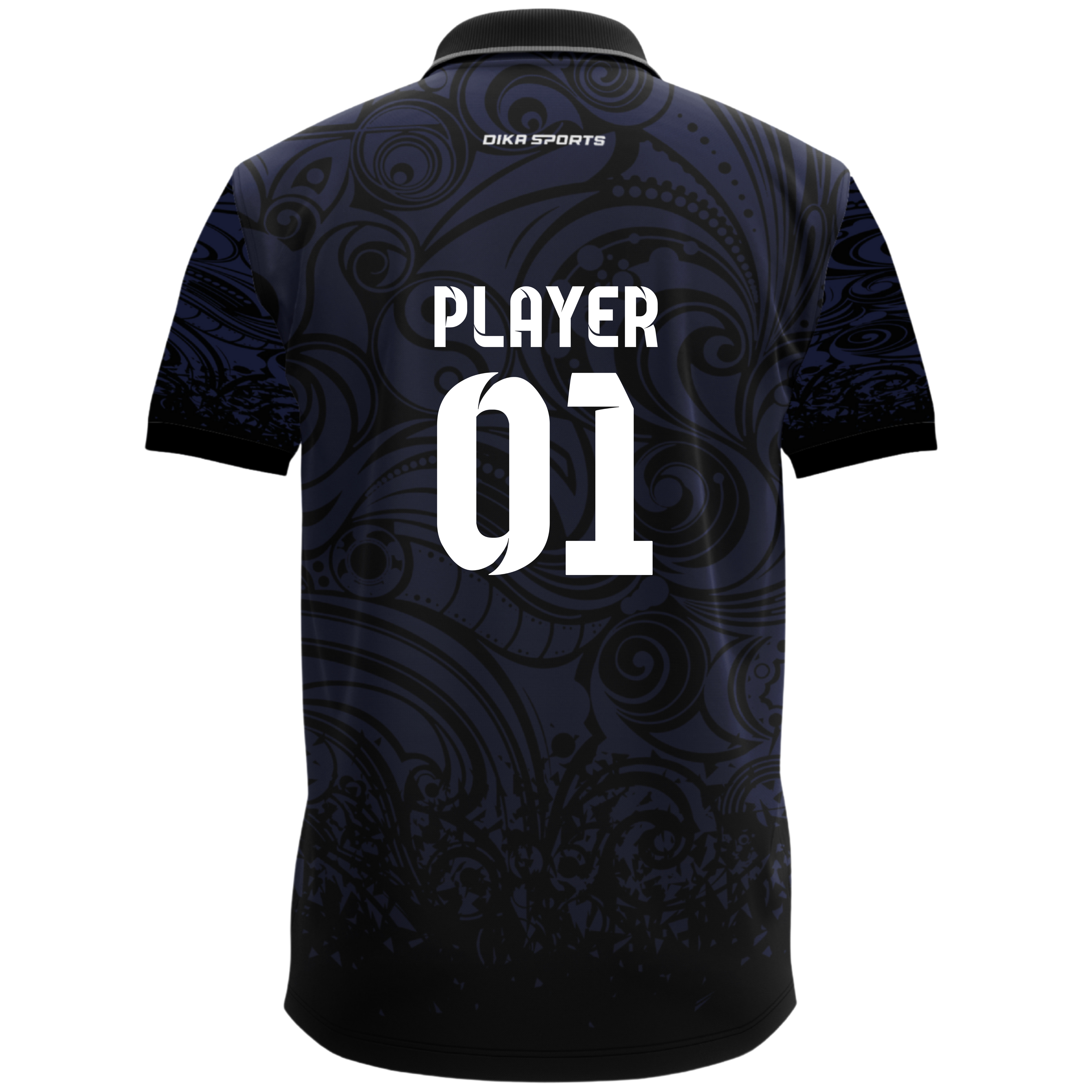 Dika Sports Personalized sportswear Cricket t-shirt team colors indian jersey 2024mala polyester trackpant - Pack of 2