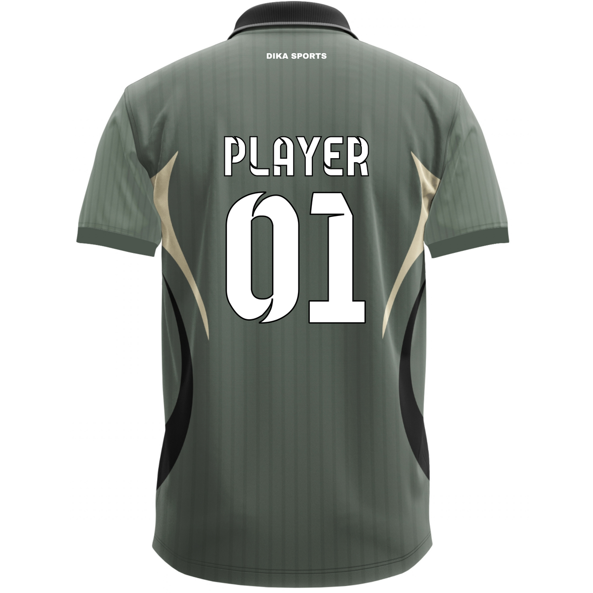 Dika Sports Cricket Jersey Set | Custom Team Jersey | Cricket T-Shirt Quick-Dry | Breathable & Stretchable Cricket Wear