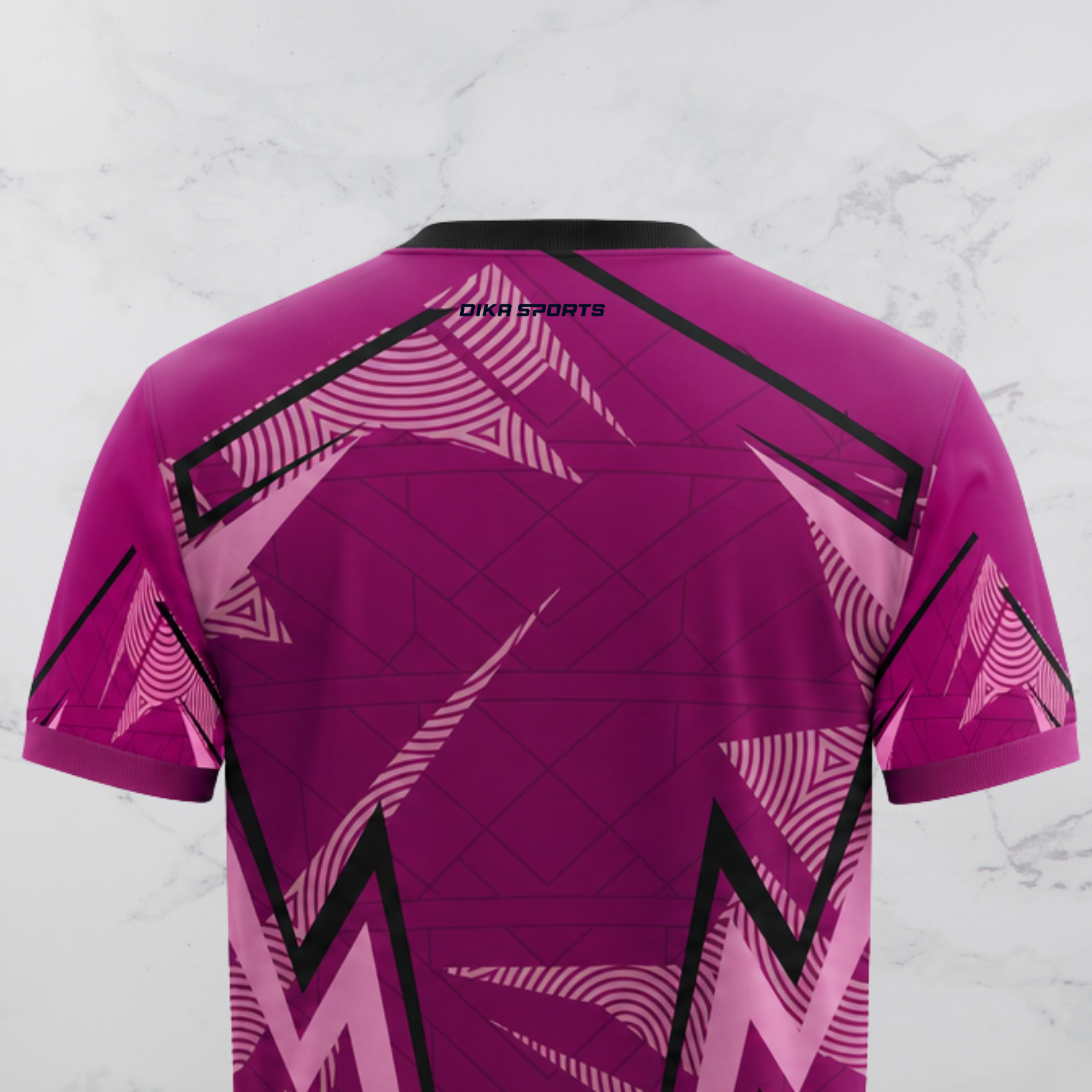 DIKA SPORTS Round Neck Cricket Jersey for Men Breathable Sports T-Shirt | Team Cricket Jersey | Sports Shirts for Men | Cricket Dress