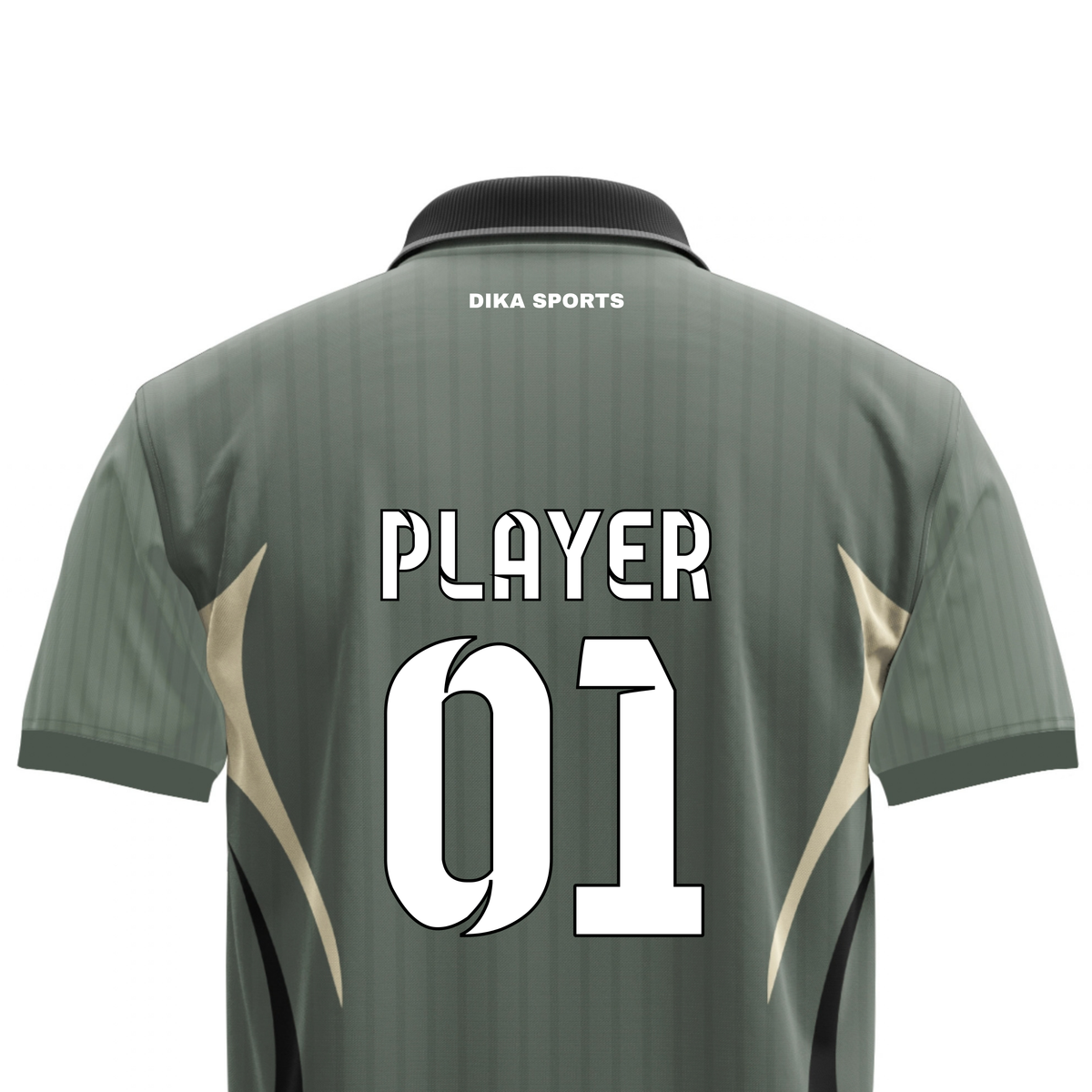 Dika Sports Cricket Jersey Set | Custom Team Jersey | Cricket T-Shirt Quick-Dry | Breathable & Stretchable Cricket Wear