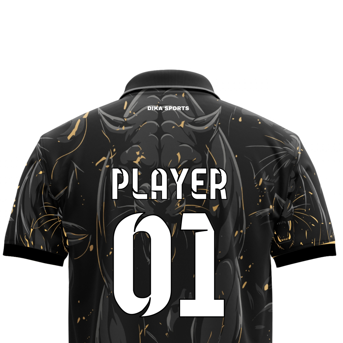 Dika Sports Custom Cricket Jersey | Cricket Jersey with Name Number Logo | Breathable Personalized Cricket Jersey for Men