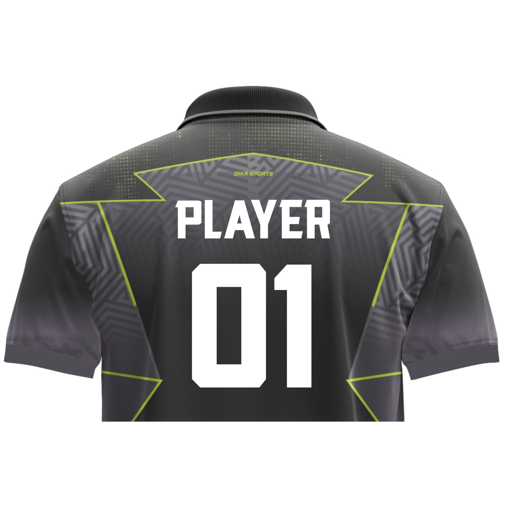 DIKA SPORTS Cricket Jersey for Men with Name  Breathable Custom Printed Cricket Jersey