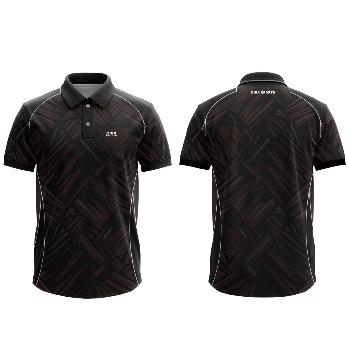 Dika Sports Cricket T-Shirt Set | Men's Sports T-Shirt for Cricket Practice | Moisture Wicking Quick Dry Technology