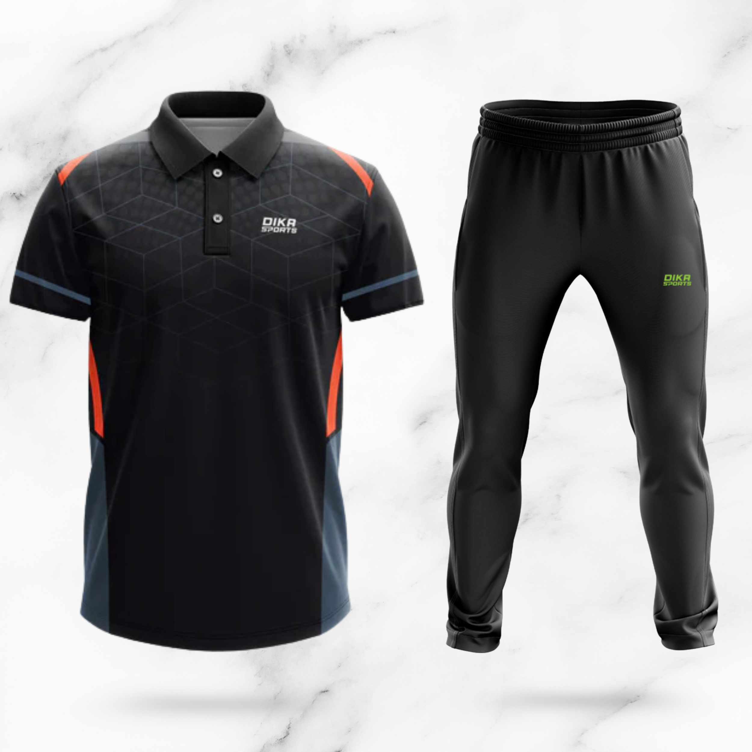 Combo Cricket jersey+track - cricket jersey printed - pack of 2