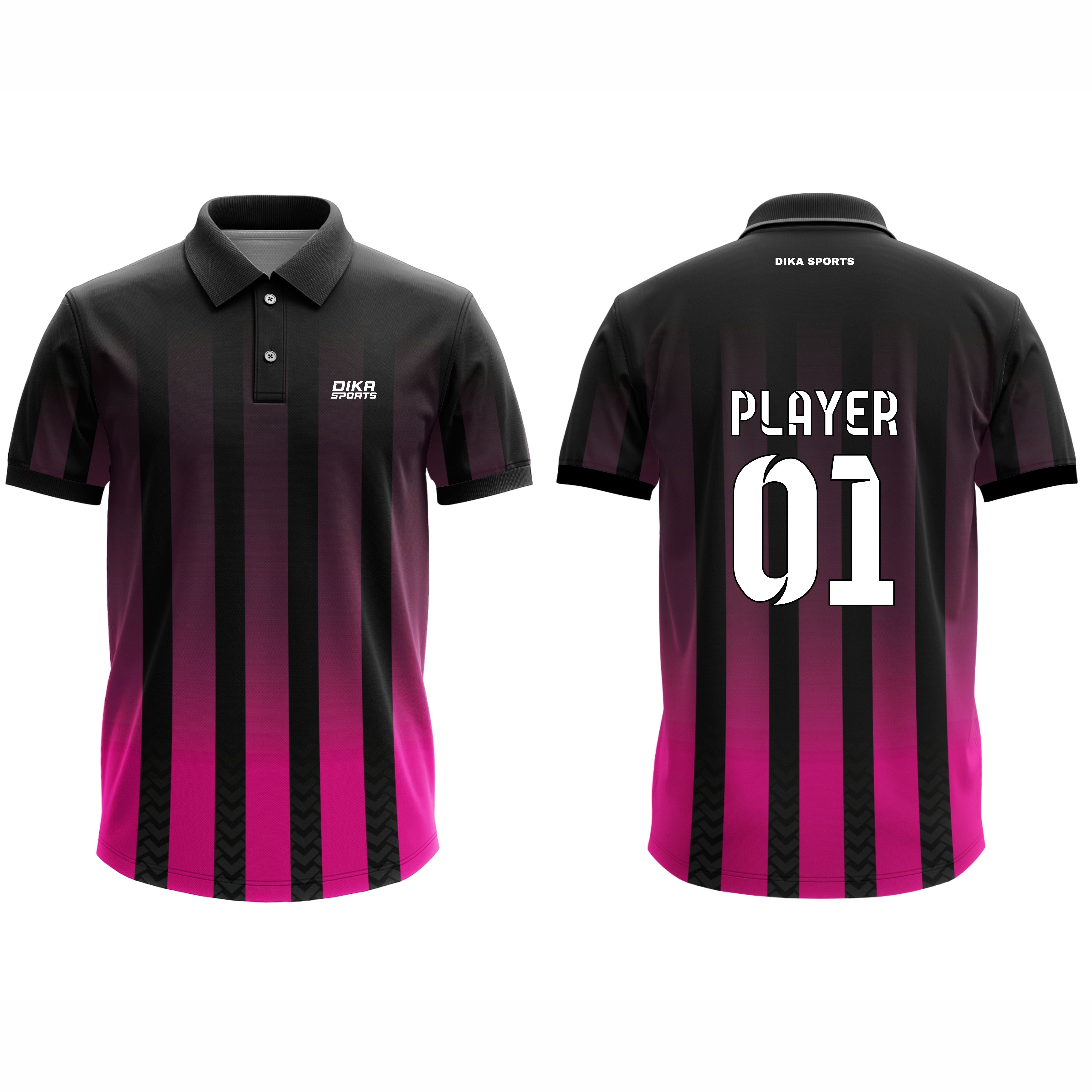 Dika Sports Cricket Jersey with Name  Custom Name and Logo Jersey Online