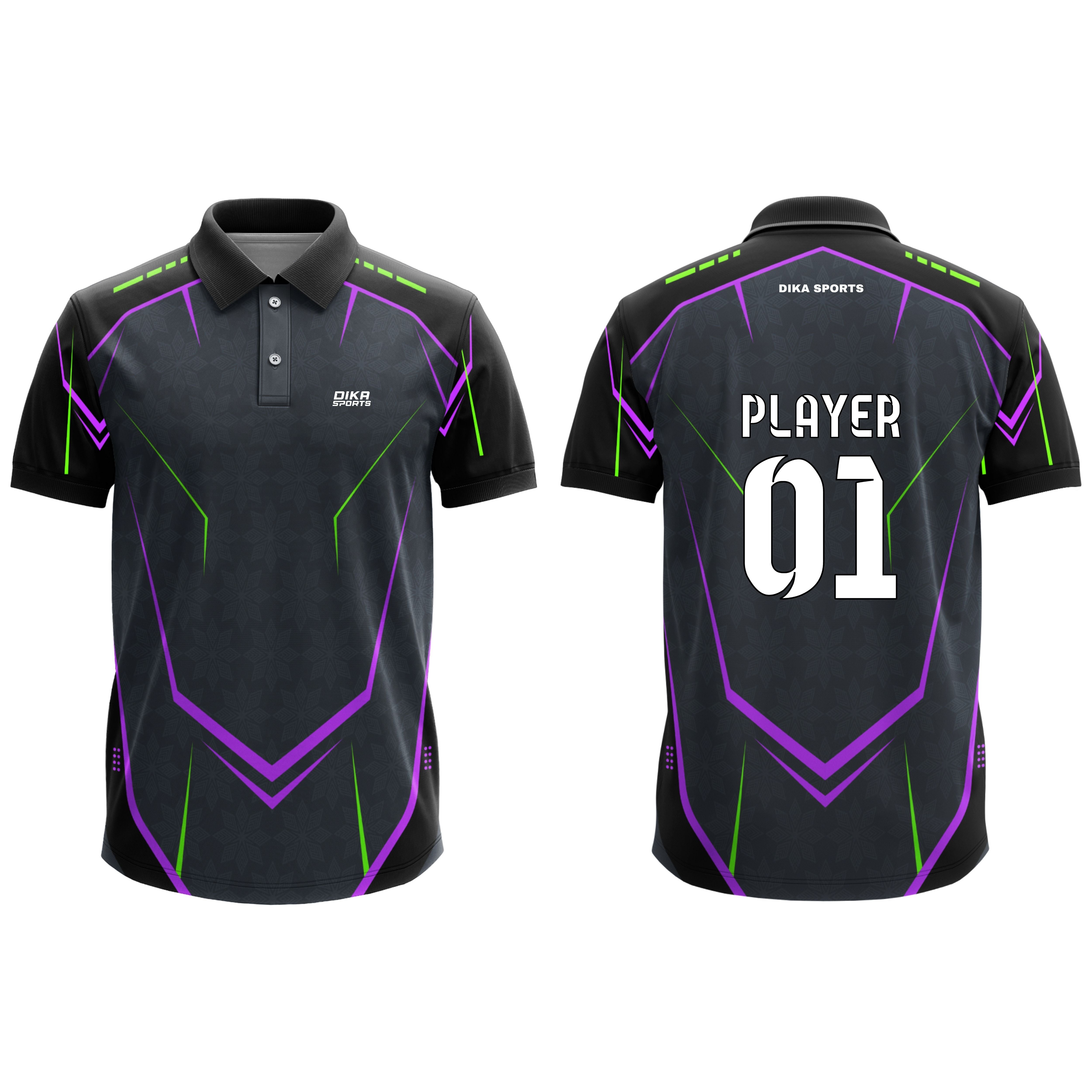 Custom Cricket Jersey with Logo Printing