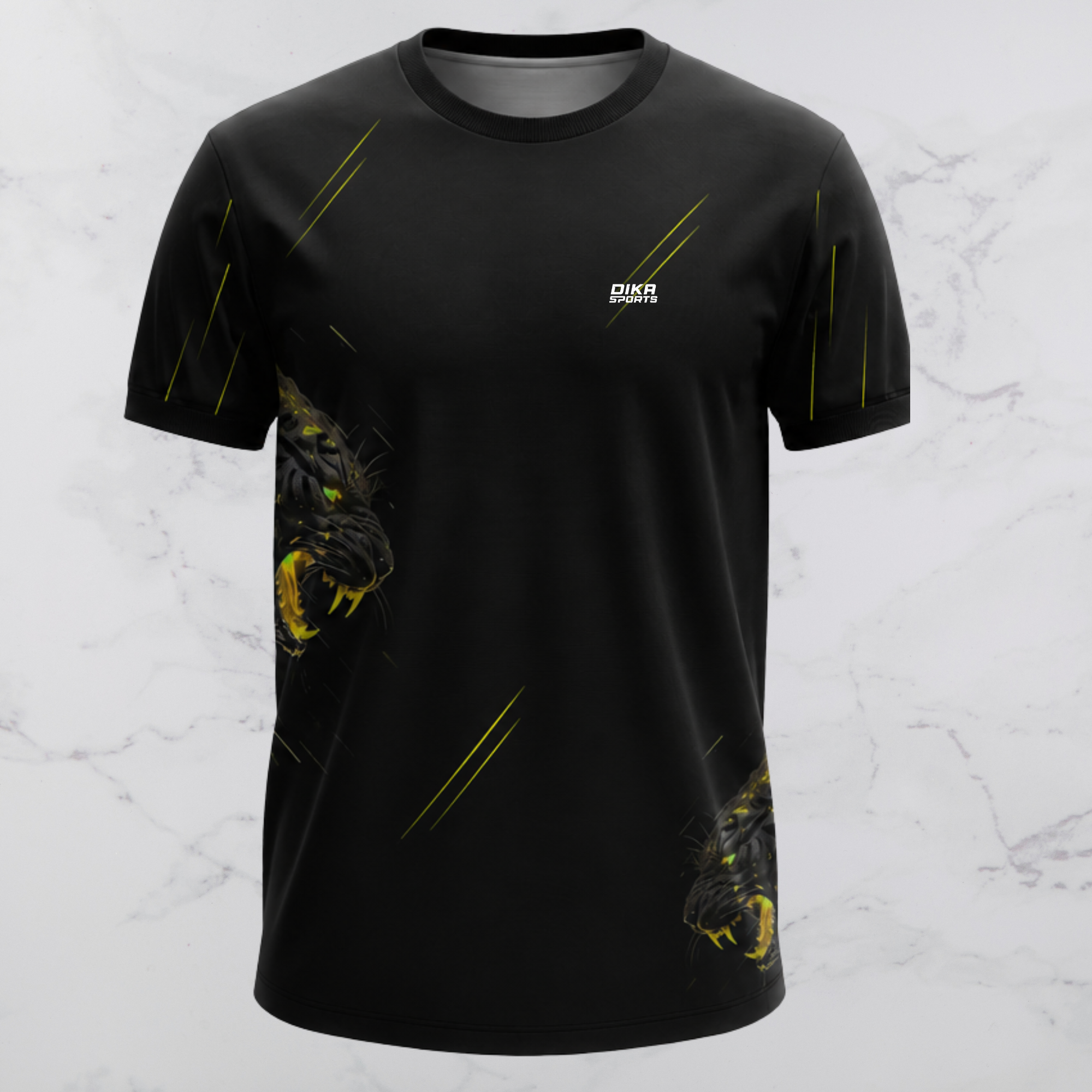 Dika Sports Premium Round Neck Cricket T-Shirt | Lightweight Breathable Cricket Wear Online