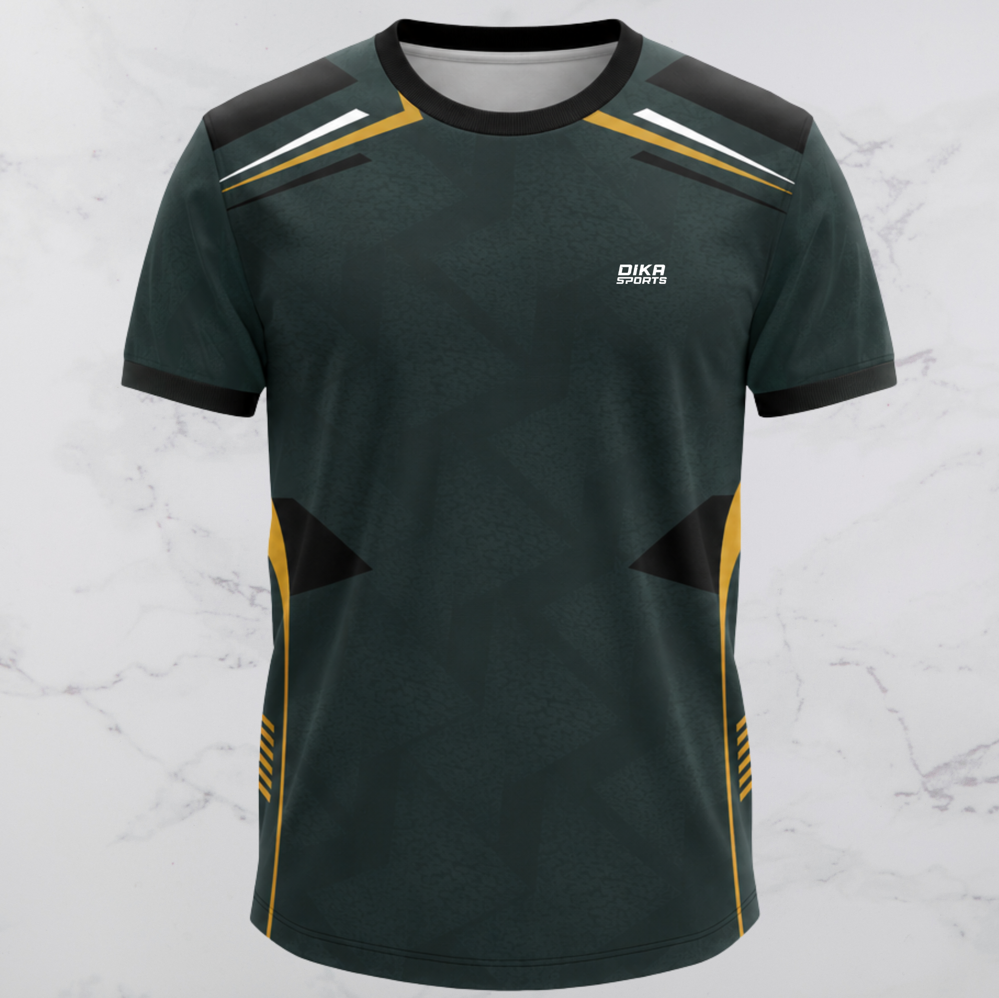 DIKA SPORTS Cricket Jersey Breathable Round Neck Sports Wear for Men | Men's Cricket T-Shirt | Team Cricket Jersey | Sport T-Shirt