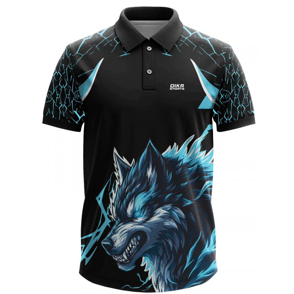 Dika Sports Personalized Cricket Jersey for Men | Custom Name Number & Logo Jersey | Breathable Team Cricket Sportswear