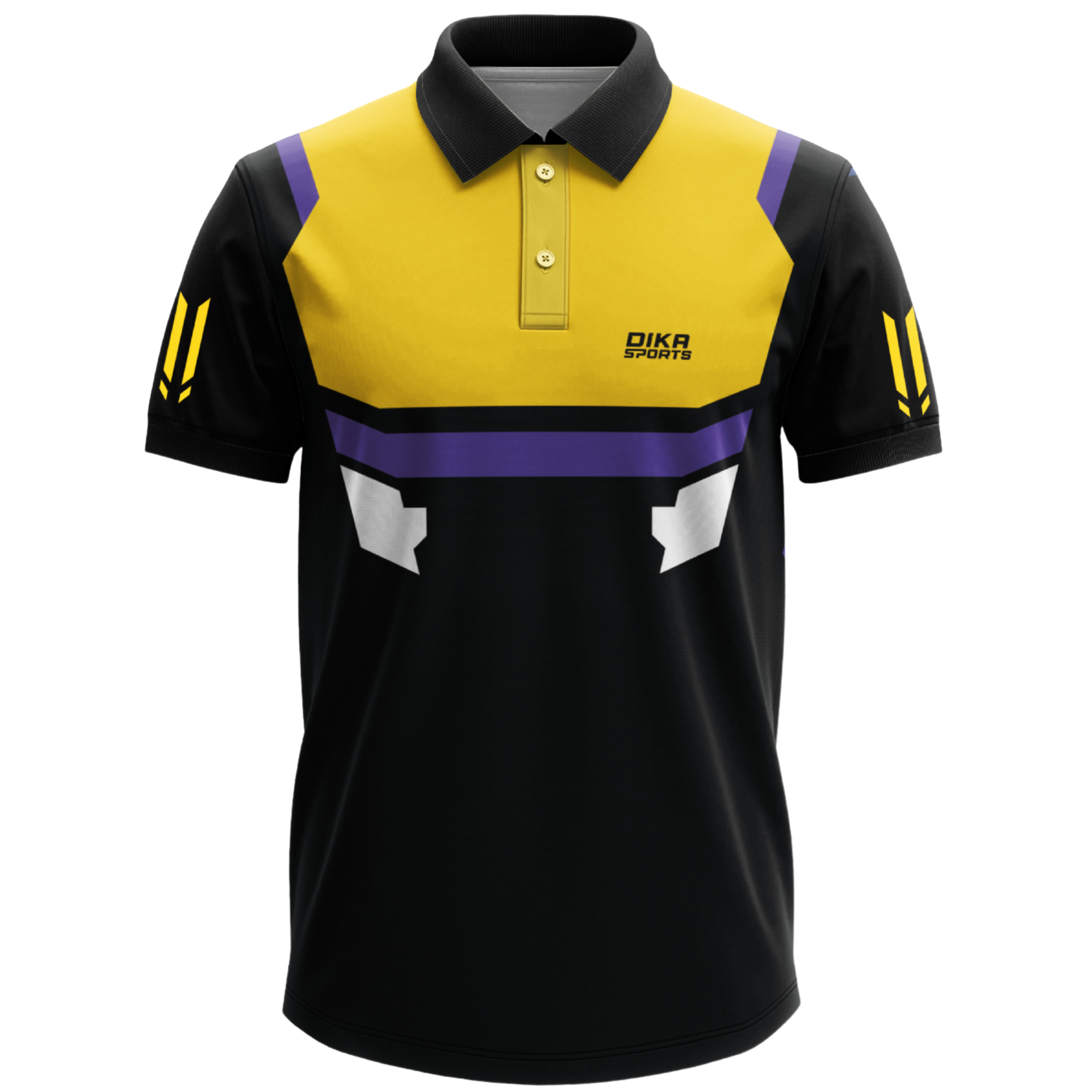 Dika Sports Name and number jersey Cricket t-shirt  for man and kids dry fit track pant - Pack of 2