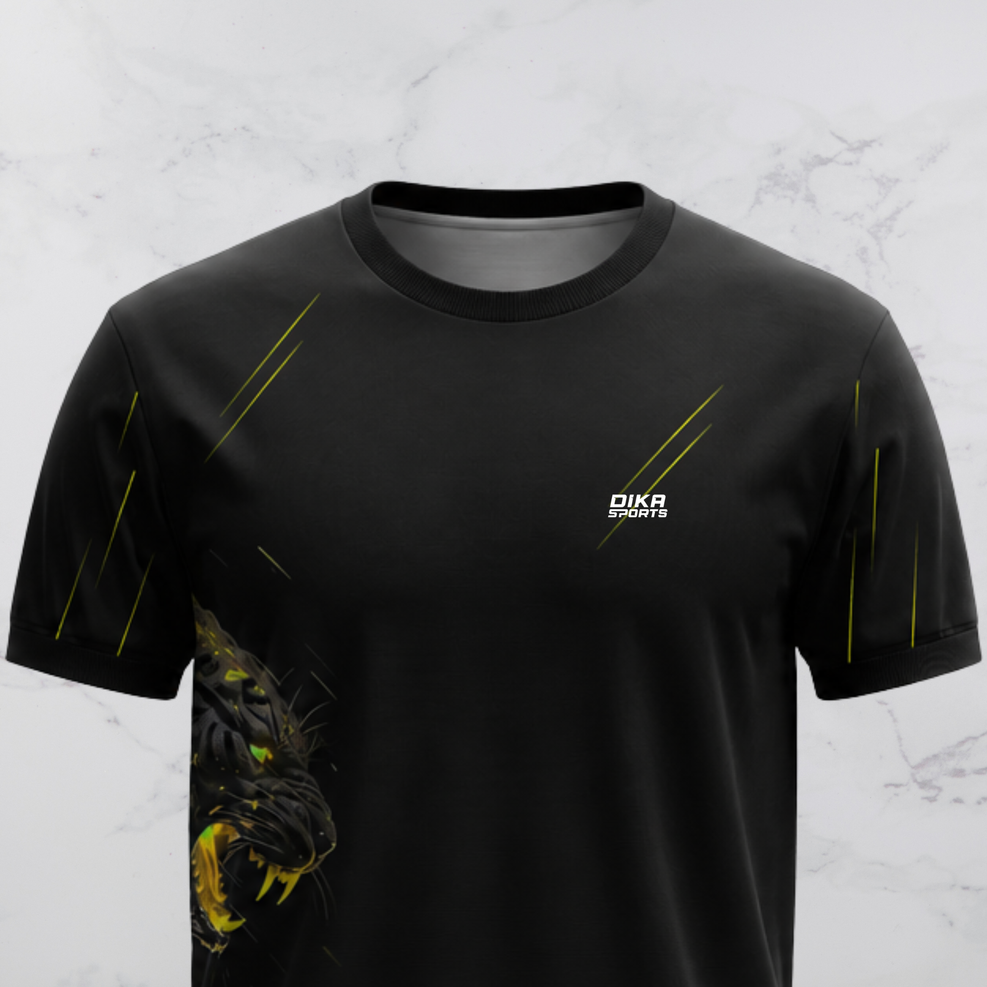 Dika Sports Premium Round Neck Cricket T-Shirt | Lightweight Breathable Cricket Wear Online