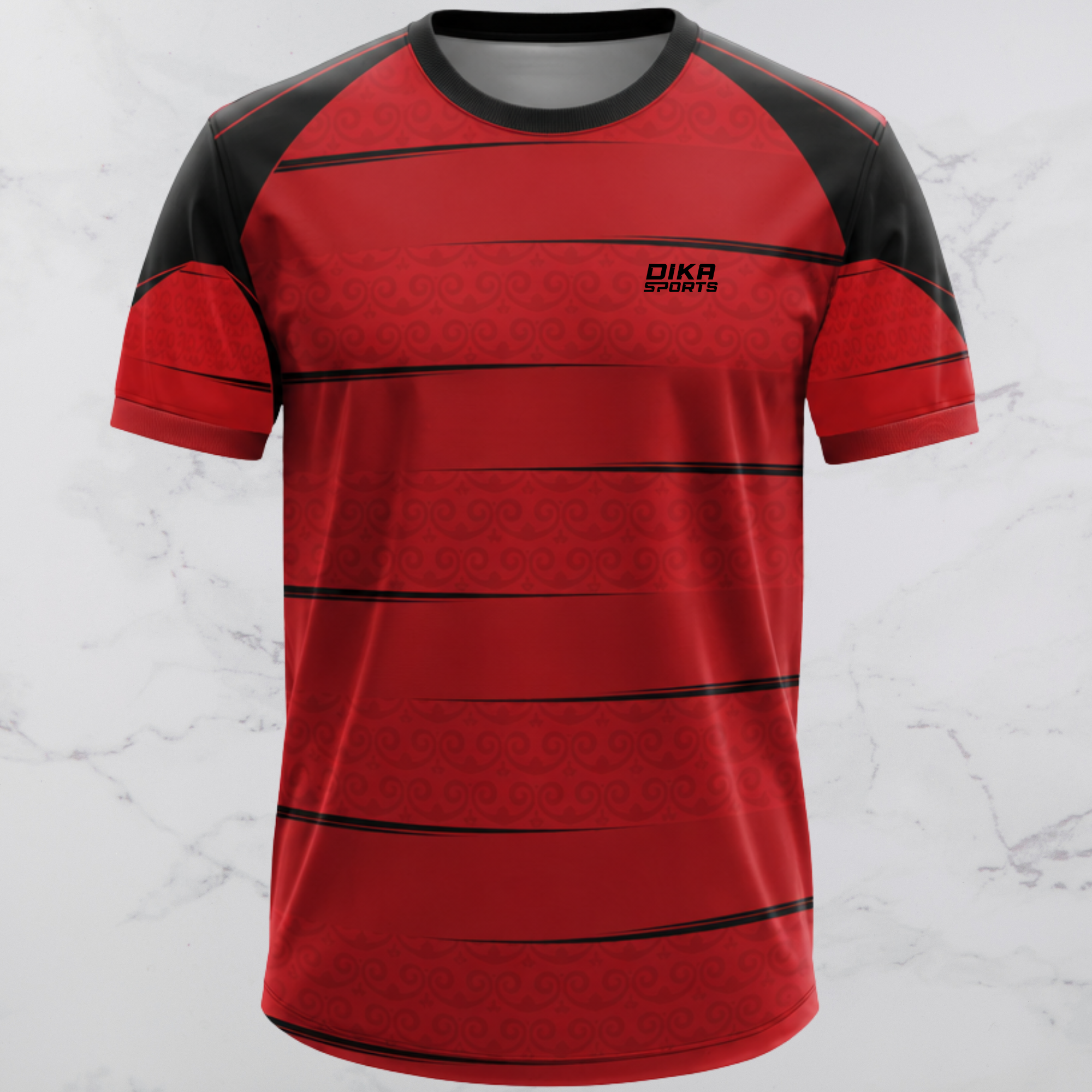 Dika Sports Custom Cricket T-Shirt Combo | Breathable Men's Sports Jersey with Team Colors