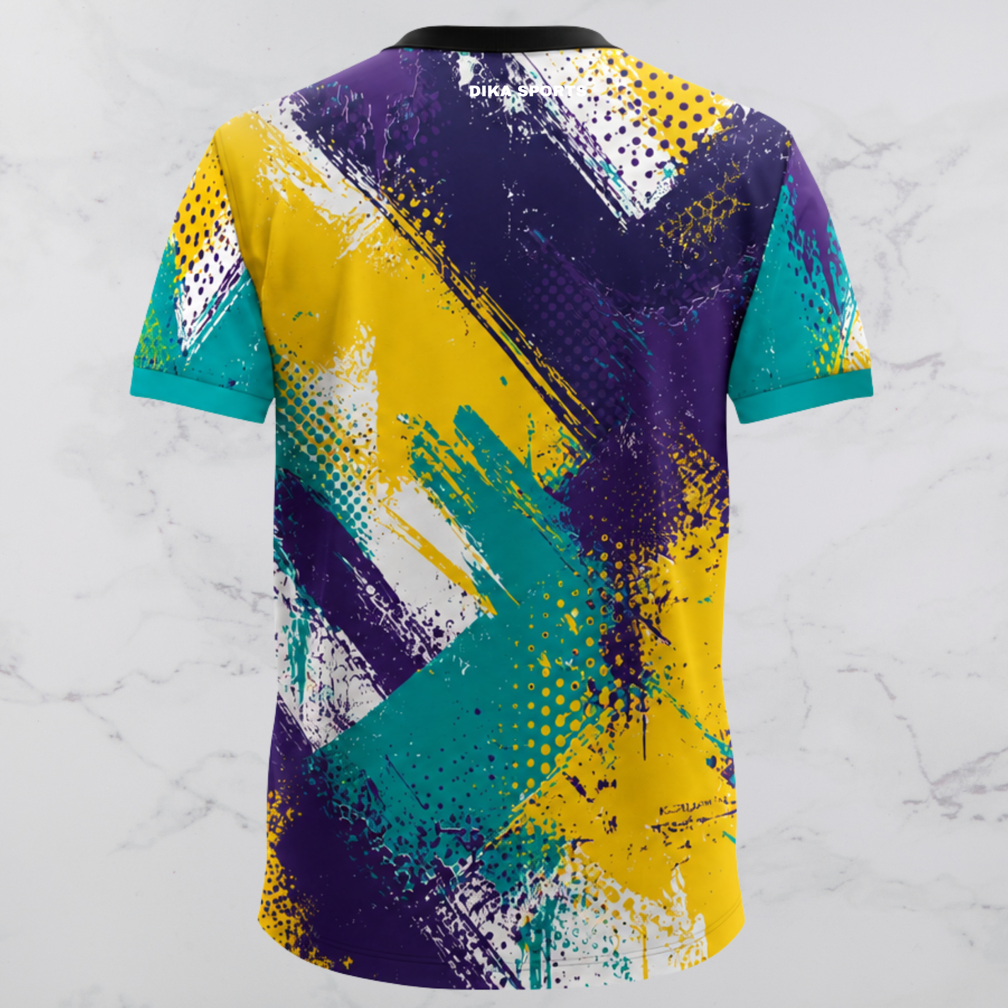 Dika Sports Stylish Cricket T-Shirt Round Neck Breathable Cricket Jersey for Practice