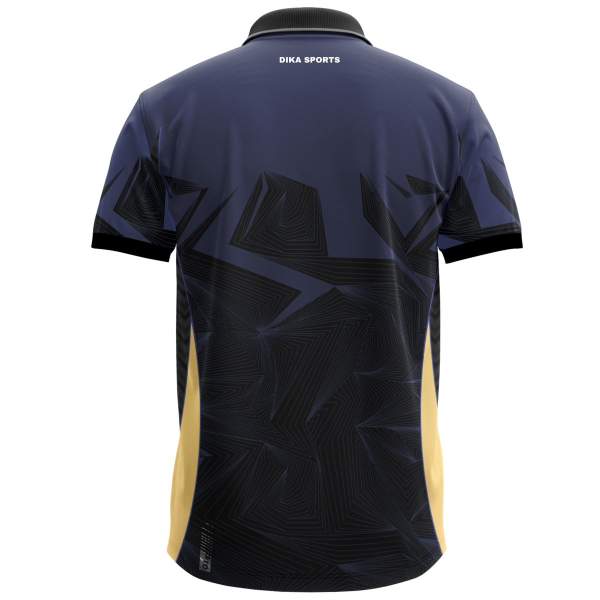 Dika Sports Cricket T-Shirt Online | Cricket Dress for Men | Collar T-Shirt Sports Jersey | Breathable & Stretchable