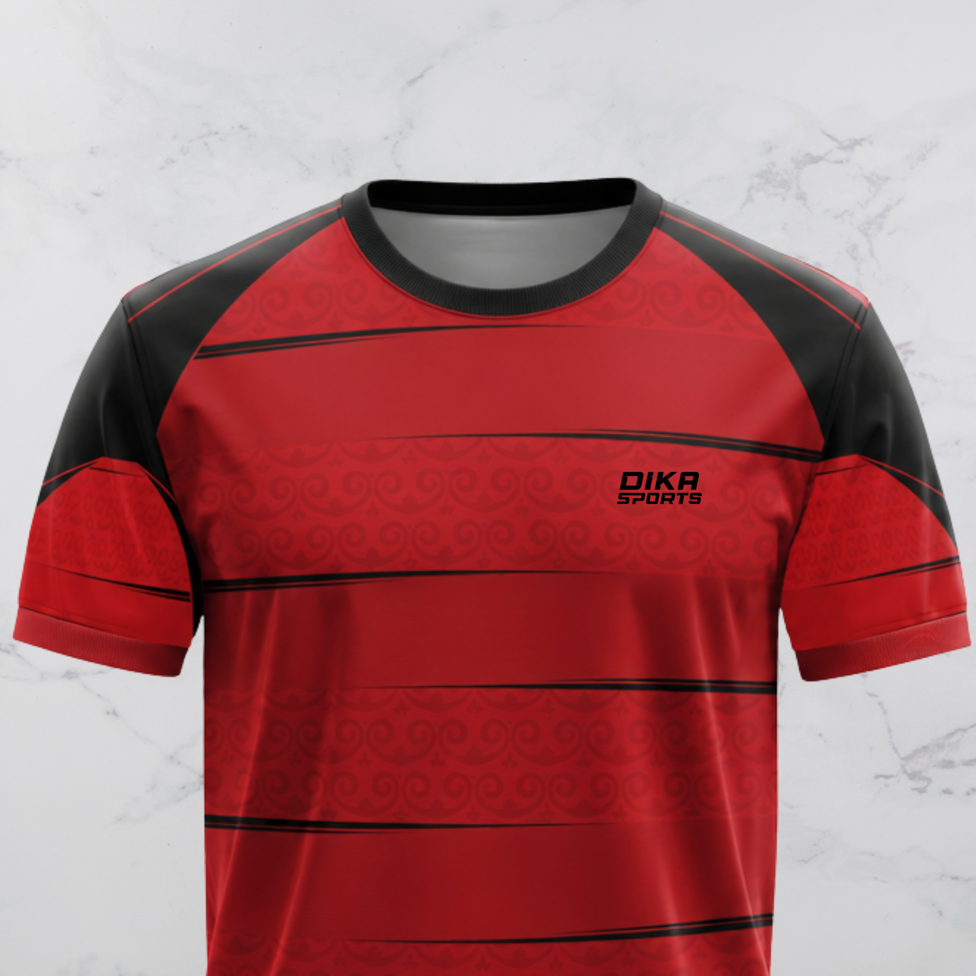 Dika Sports Custom Cricket T-Shirt Combo | Breathable Men's Sports Jersey with Team Colors