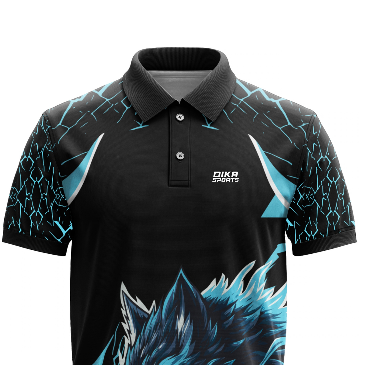 Dika Sports Personalized Cricket Jersey for Men | Custom Name Number & Logo Jersey | Breathable Team Cricket Sportswear