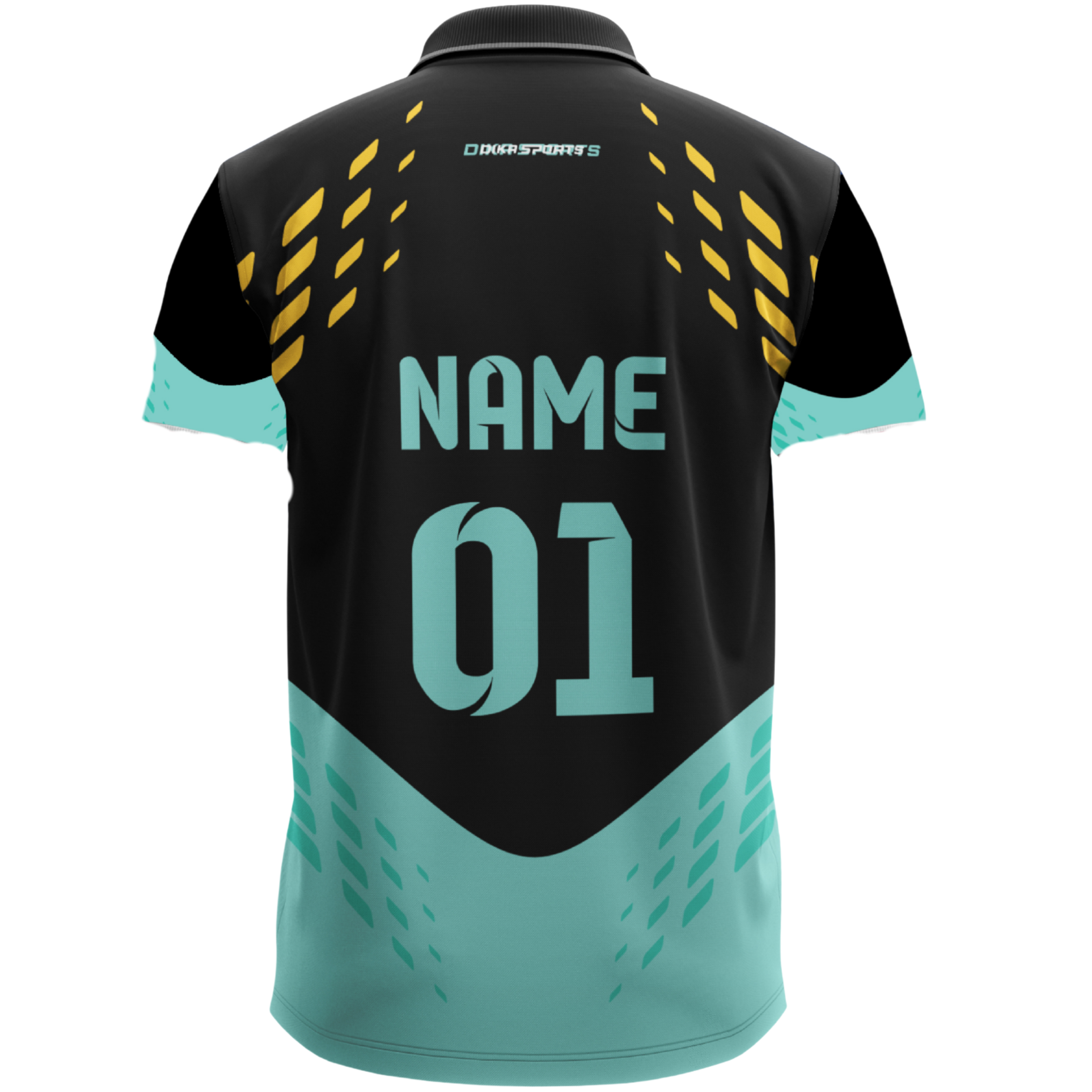 Dika Sports Customized jersey online Personalized cricket t-shirt cricket stylish jersey gym lower for men - Pack of 2