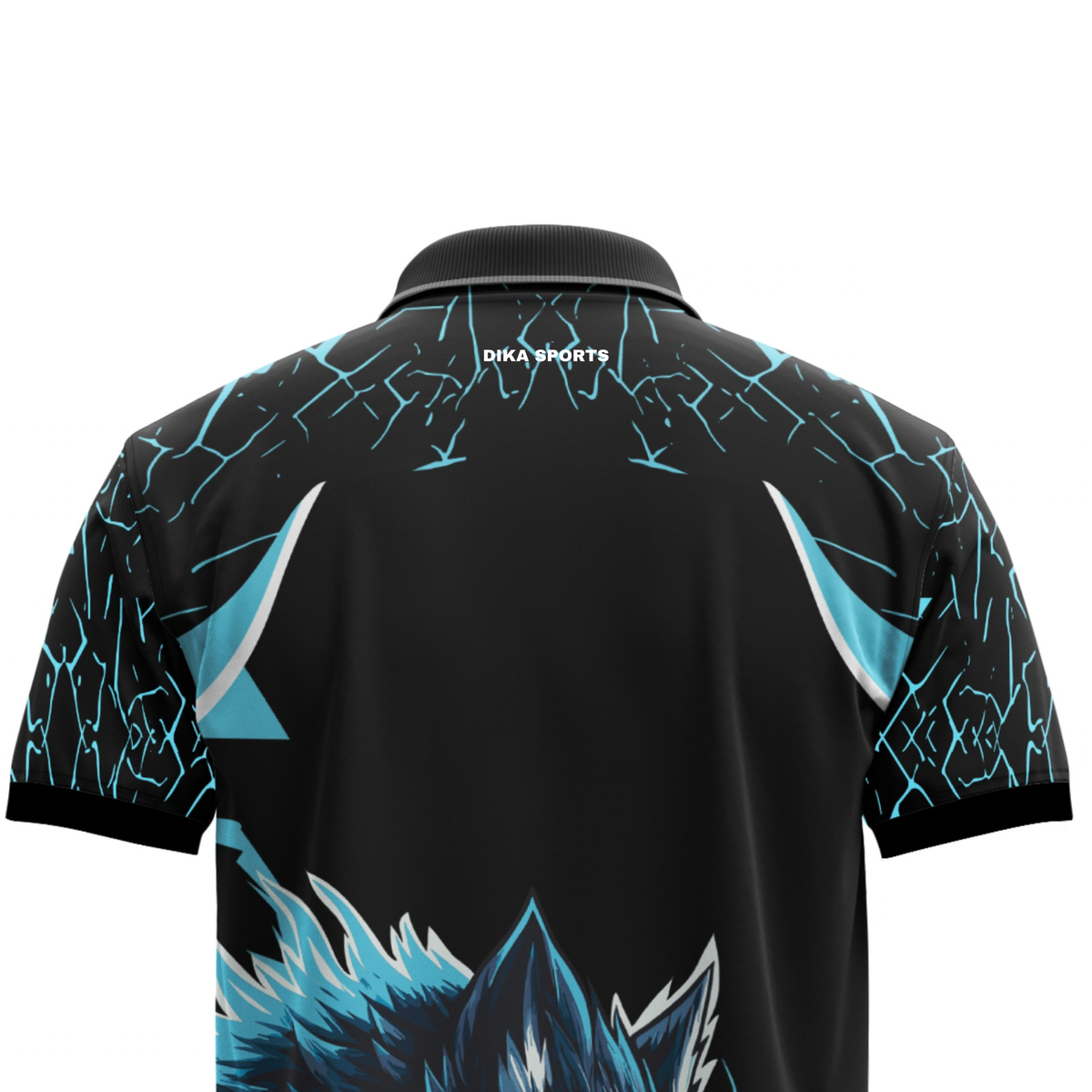 Dika Sports Cricket Jersey for Men – Stylish Polo Neck Sports T-Shirt