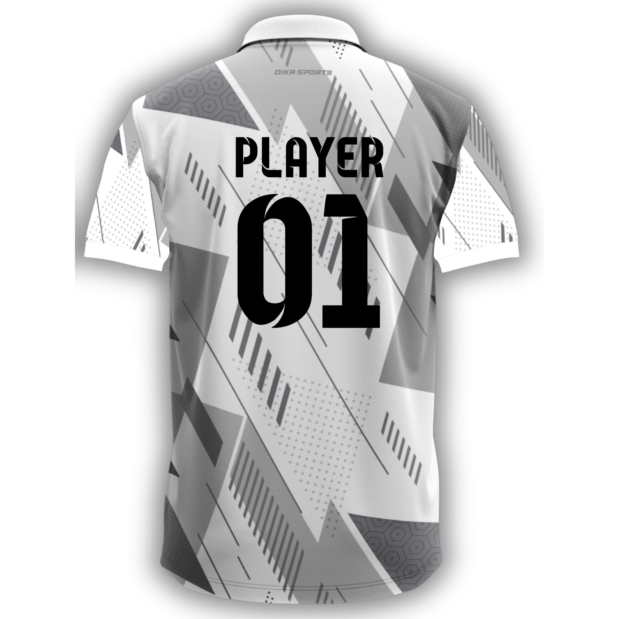 Dika Sports digital printed cricket jersey Women's cricket jersey football jersey for men