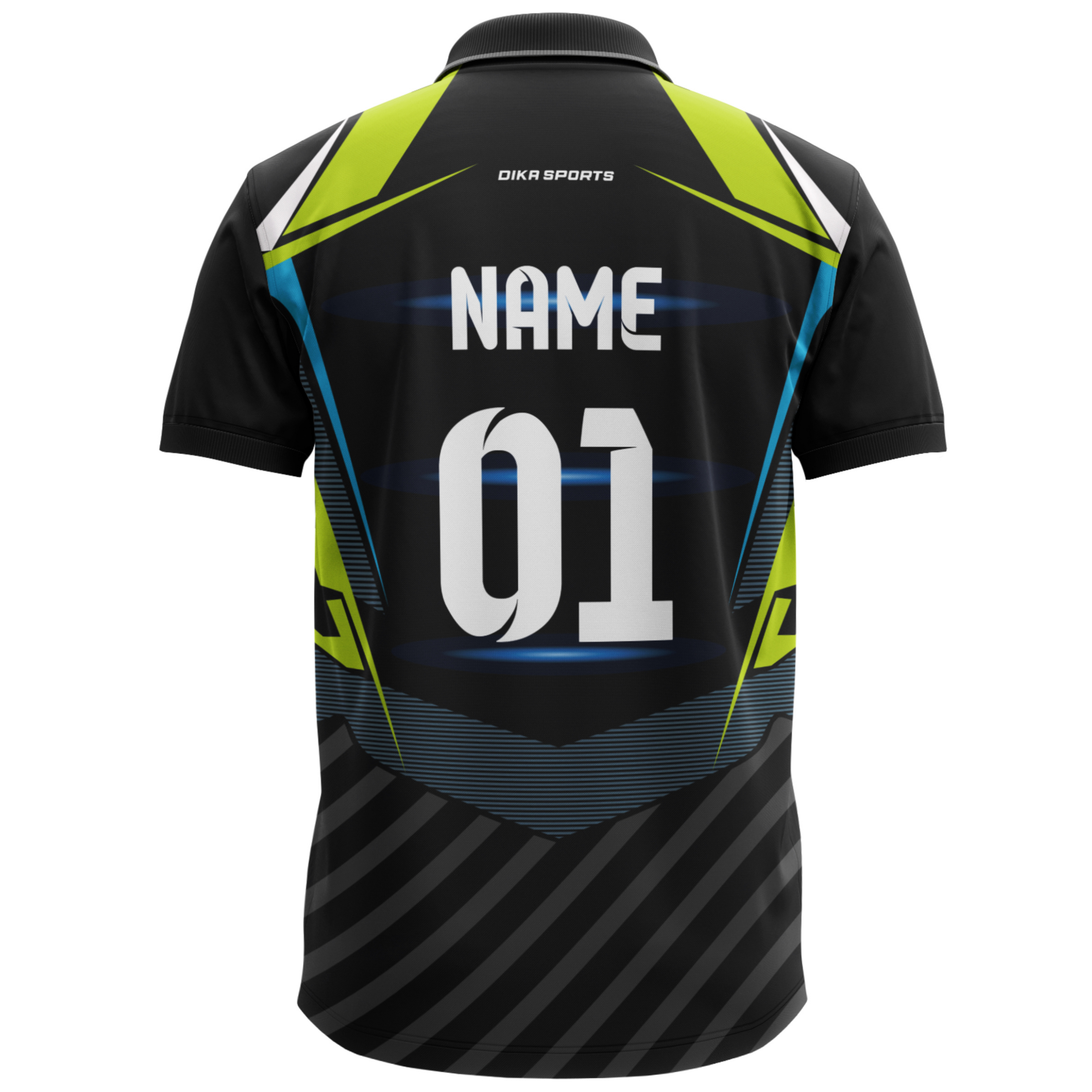 Dika Sports Customized athletic wear Men's cricket t-shirt stand collar t shirts for mencustom t shirt athletic track pants - Pack of 2