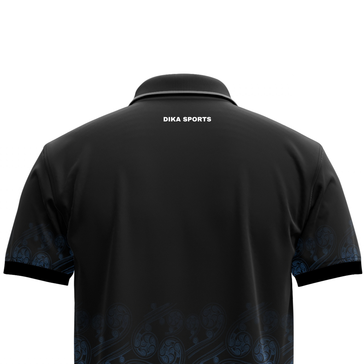 Dika Sports Cricket Jersey for Men | Cricket T-Shirt with Collar | Breathable Quick Dry Cricket Jersey | Team Sports T-Shirt | No Name