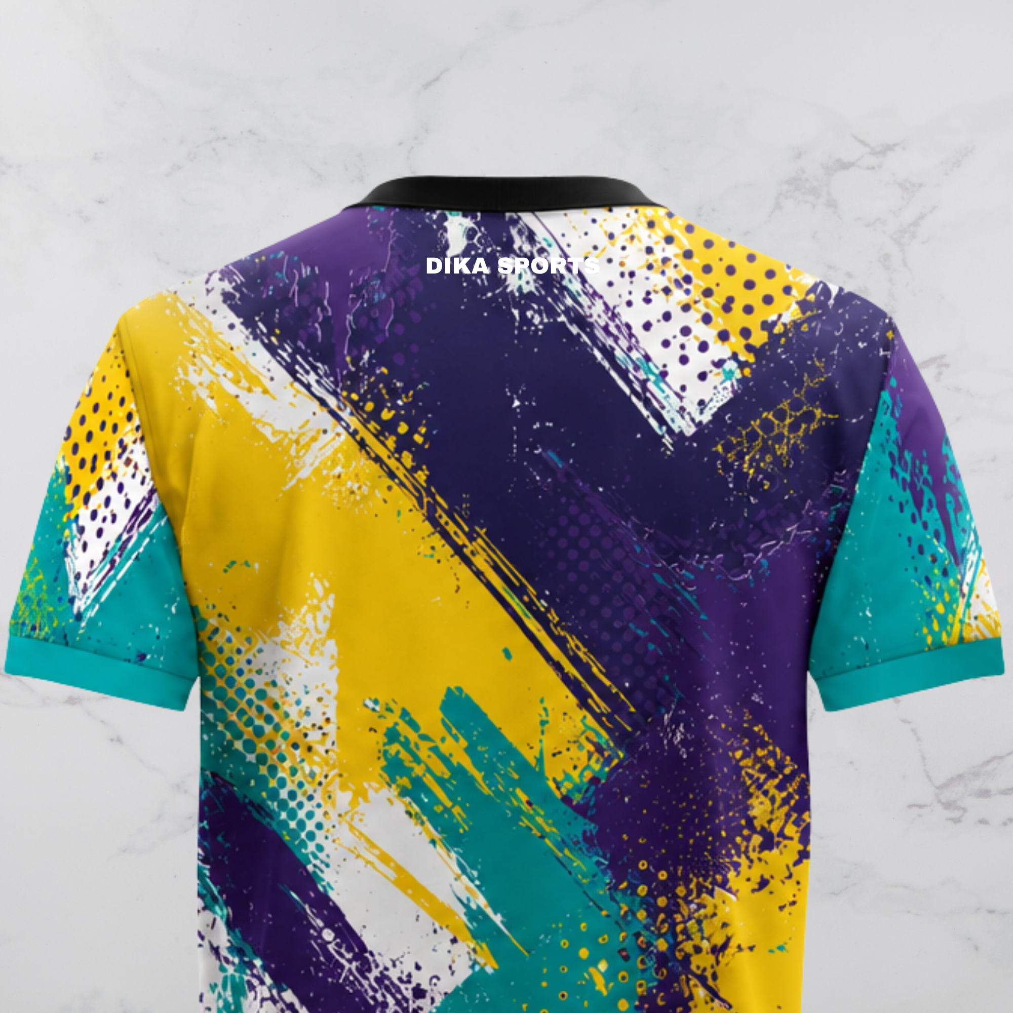 Dika Sports Stylish Cricket T-Shirt Round Neck Breathable Cricket Jersey for Practice