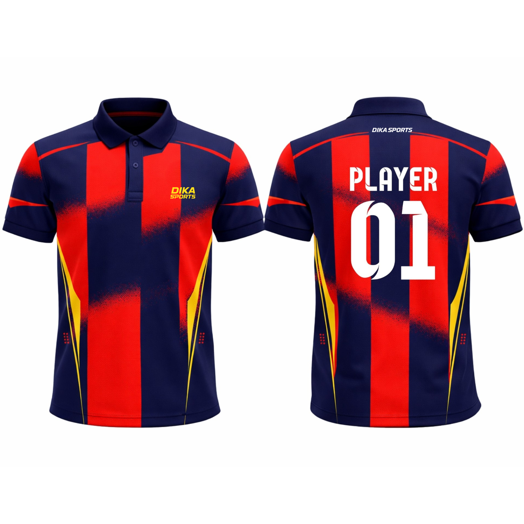 Dika Sports Cricket jersey for men Cricket t-shirt for practice gym tshirt men