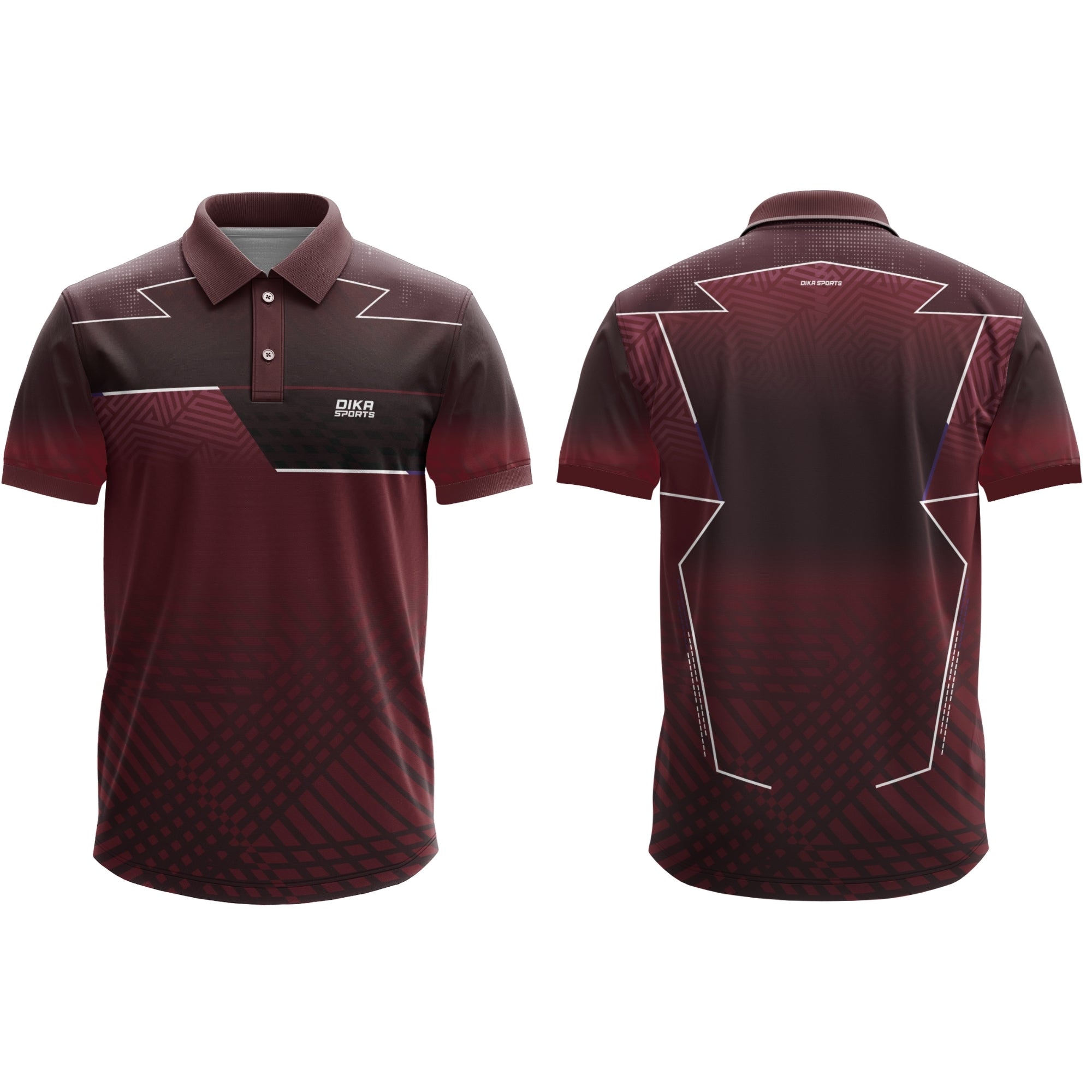 Dika Sports Team Cricket Jersey for Men – Premium Sportswear