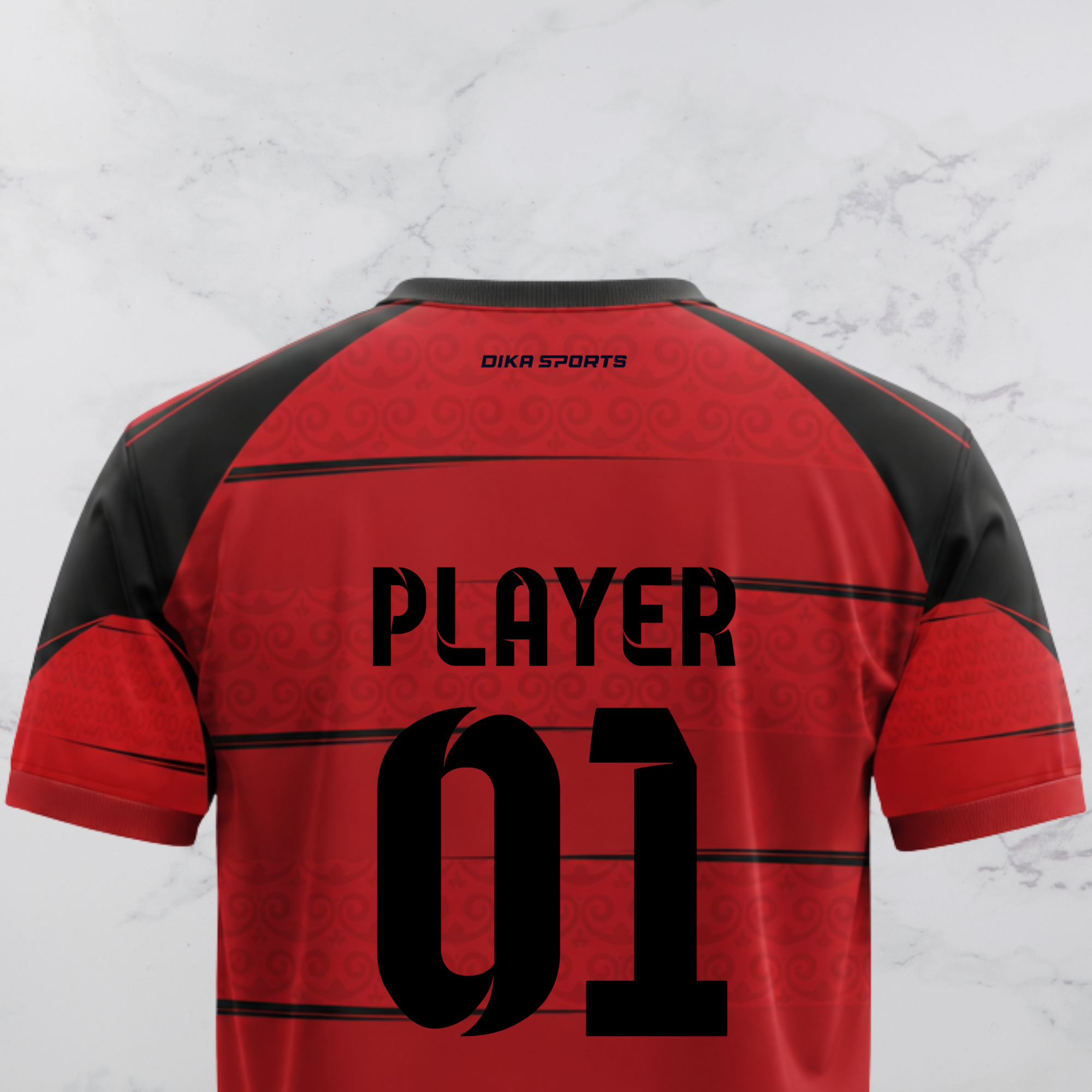 Dika Sports Custom Cricket T-Shirt Combo | Breathable Men's Sports Jersey with Team Colors