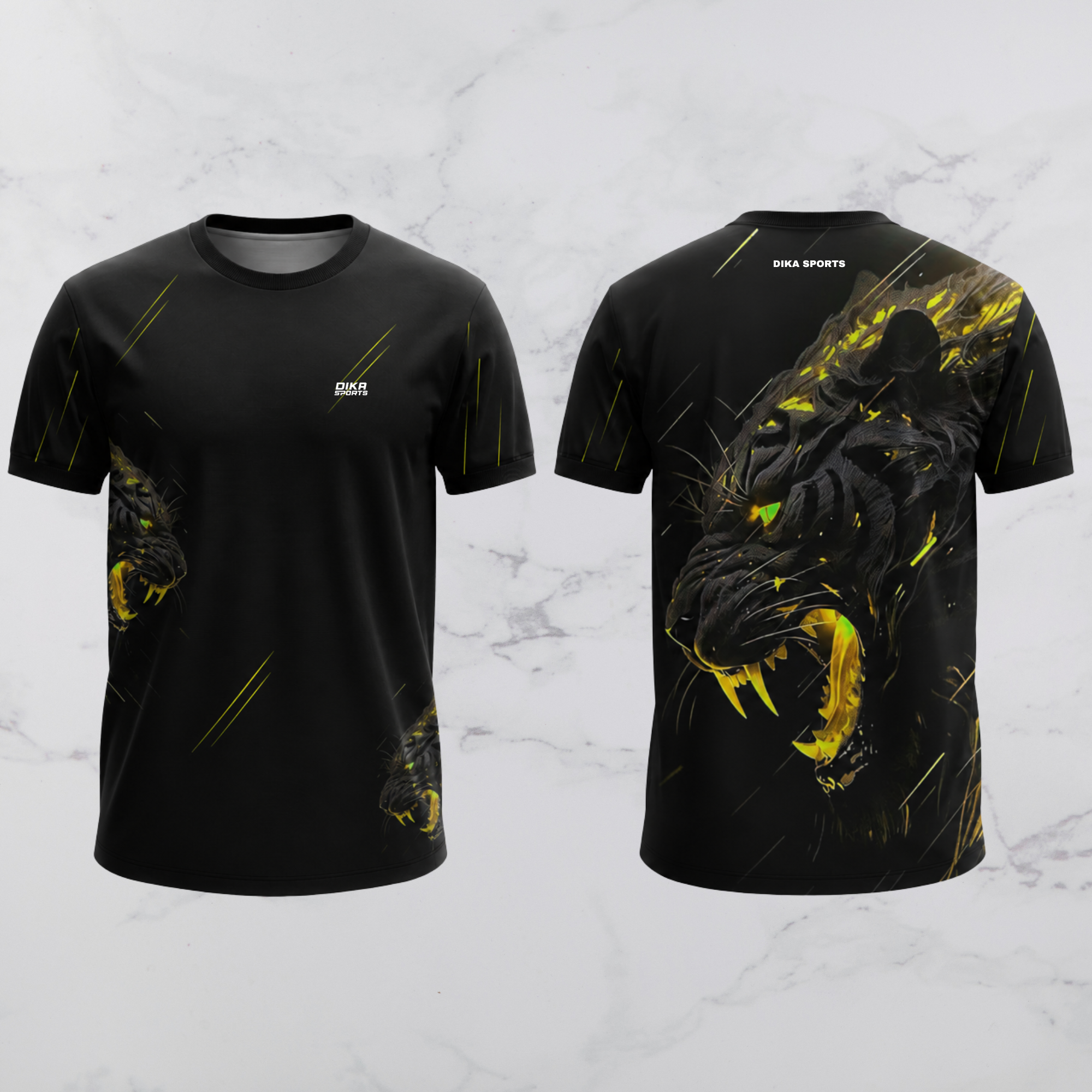 Dika Sports Premium Round Neck Cricket T-Shirt | Lightweight Breathable Cricket Wear Online