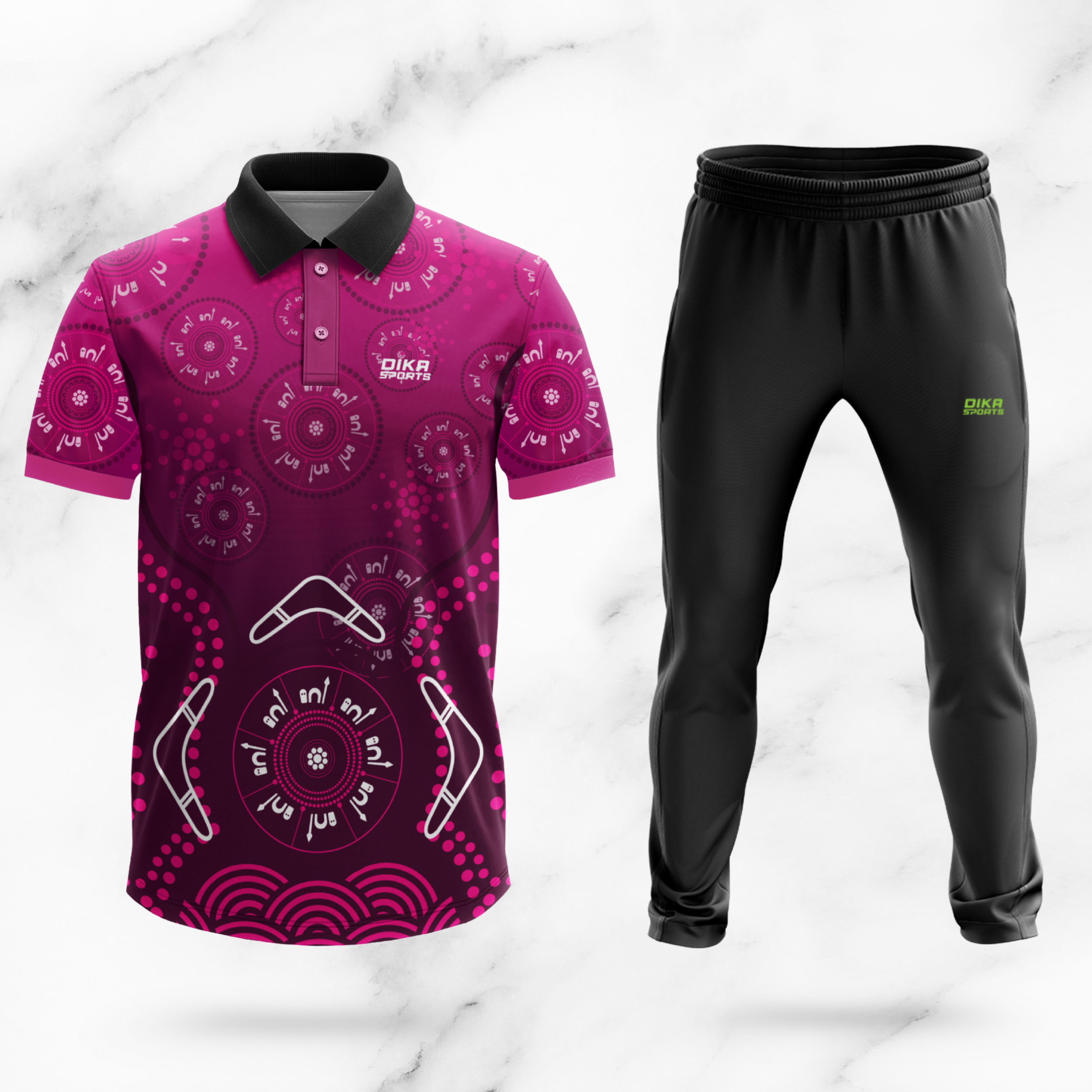 Combo Cricket jersey+track - performax t-shirts for men - pack of 2