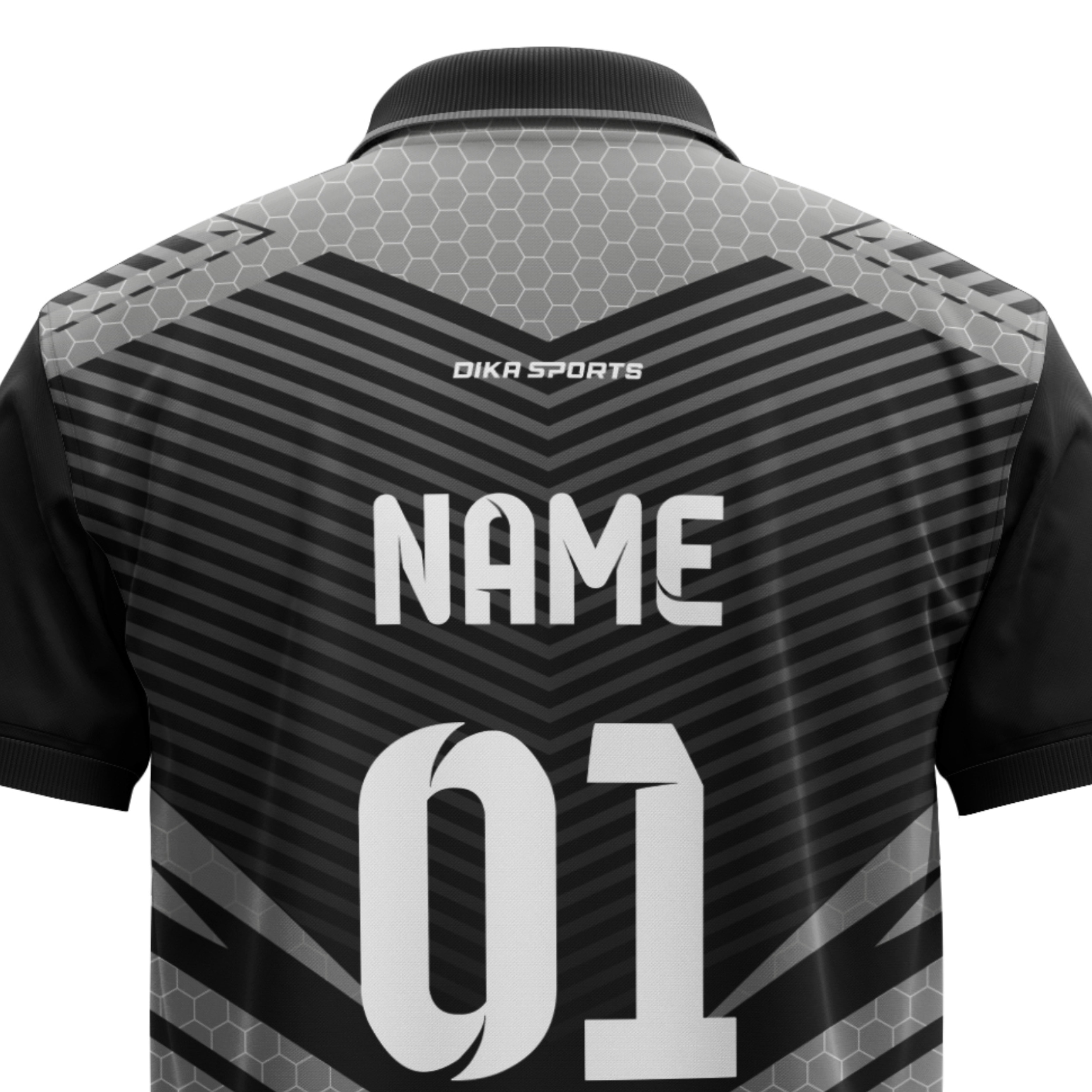 Name and number jersey